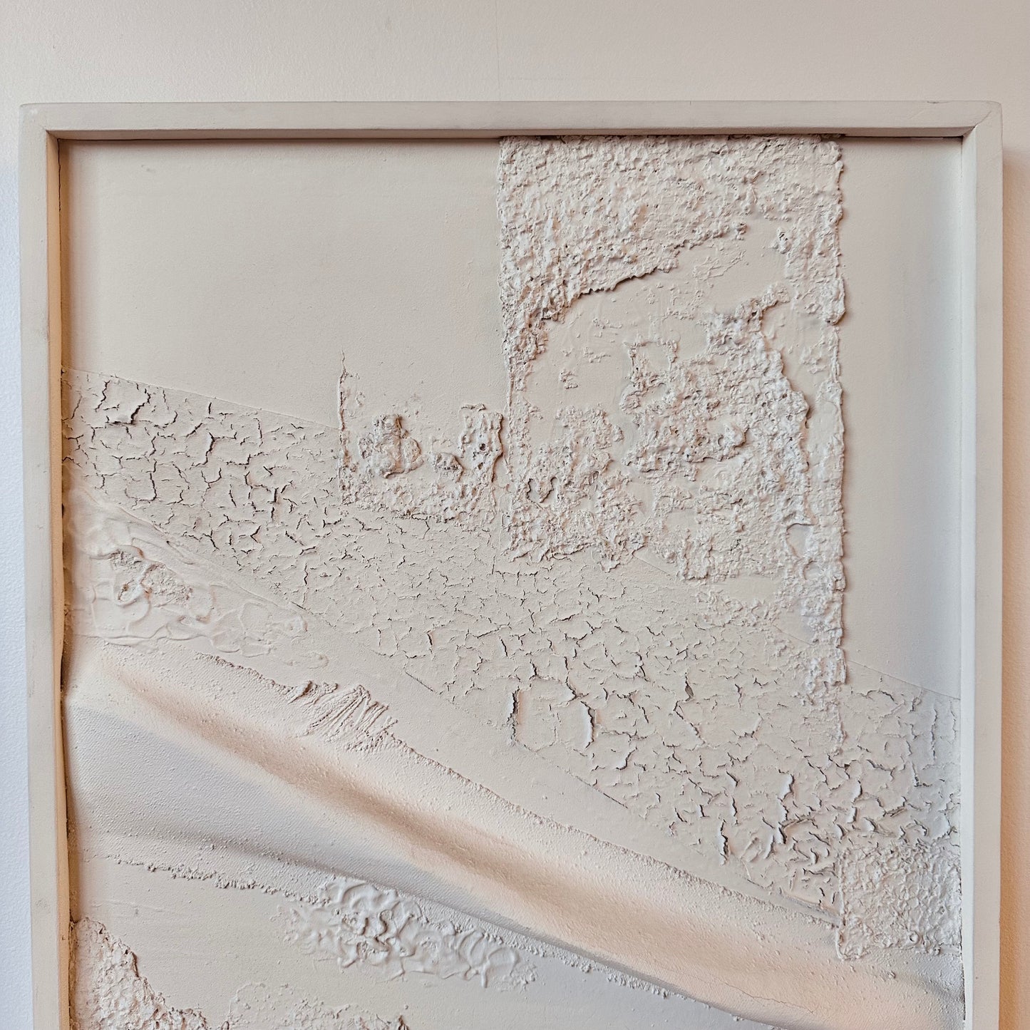 FOLDED CANVAS #2 BY WNY ARTIST ERMA KRATZKE