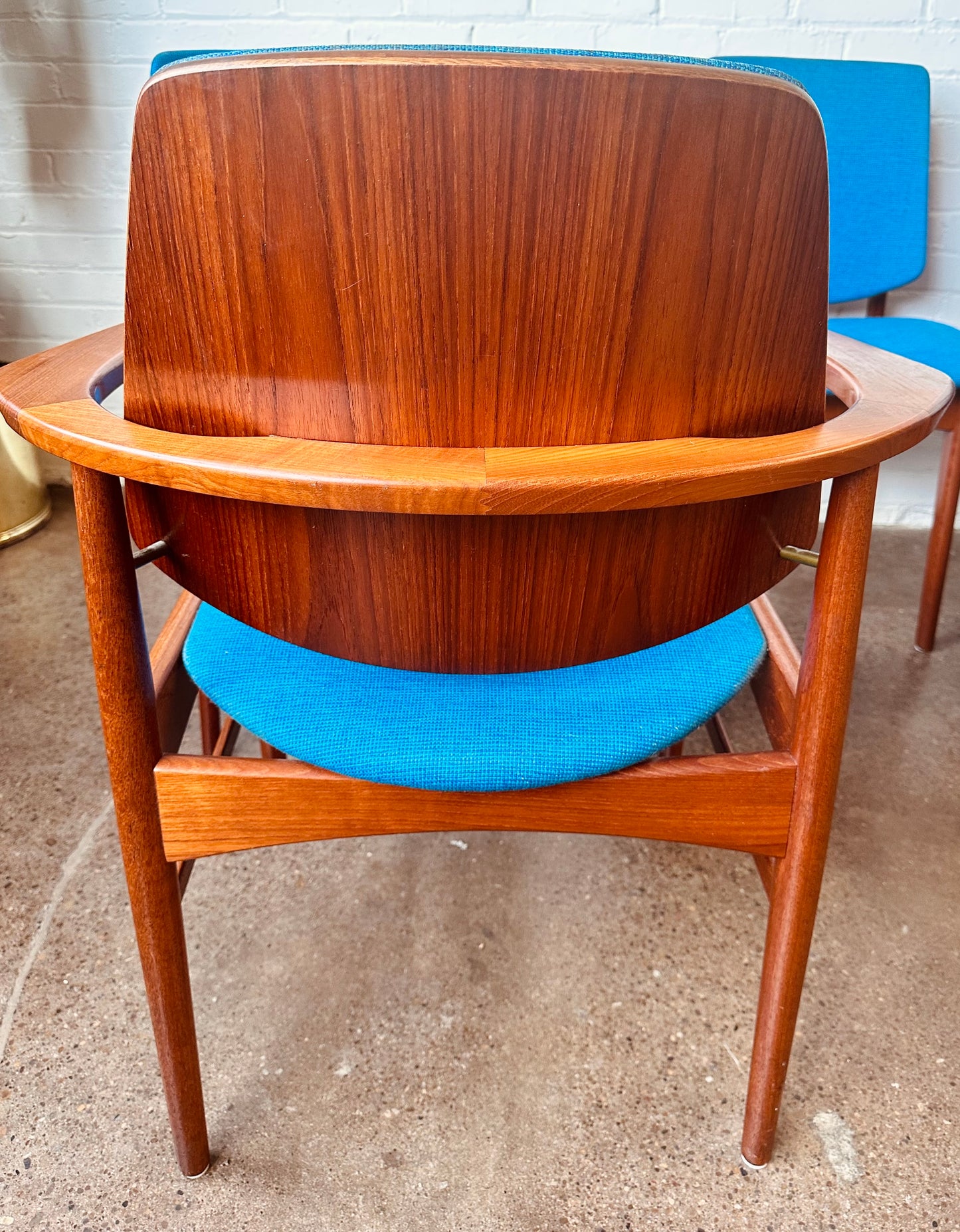 SET OF 6 TEAK DINING CHAIRS BY ARNE HOVMAN-OLSEN