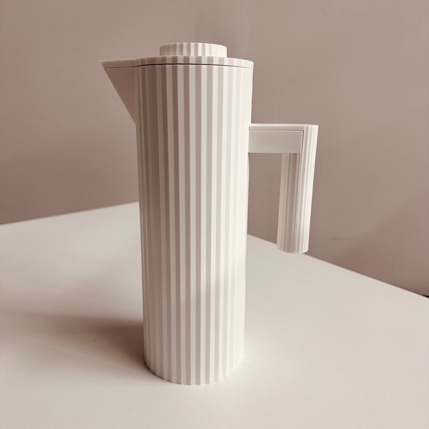 MICHELE DE LUCCHI FOR ALESSI PLISSÉ INSULATED THERMOS PITCHER