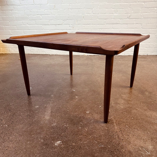 POUL JENSEN DANISH WALNUT COFFEE TABLE