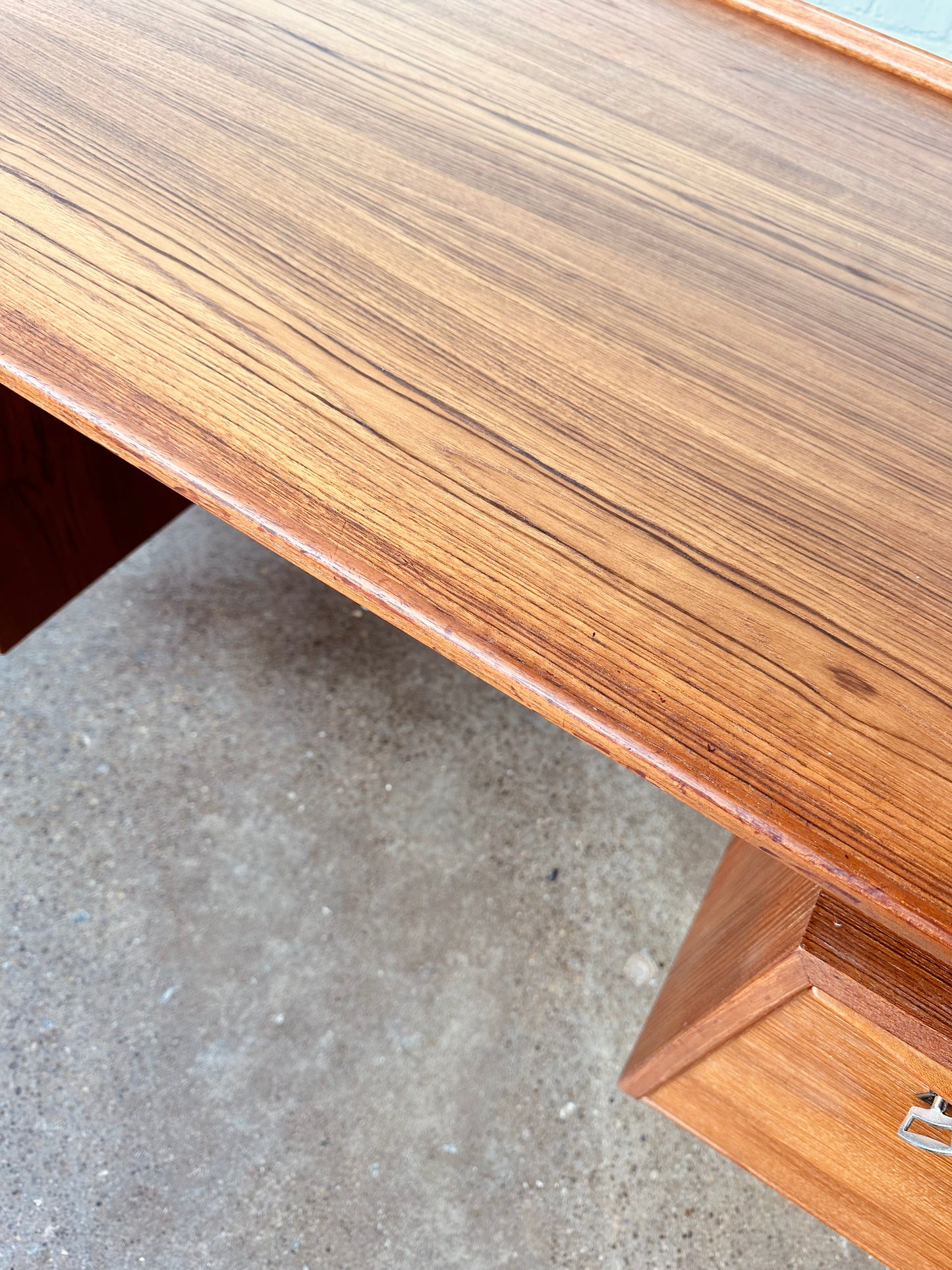 PETER LØVIG NIELSEN DANISH MODERN TEAK FLOATING DESK
