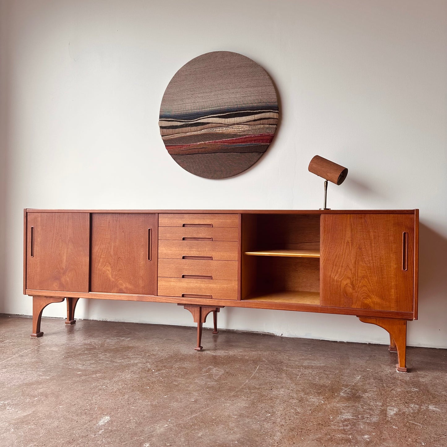 GIGANT TEAK SIDEBOARD BY NILS JONSSON FOR TROEDS SWEDEN