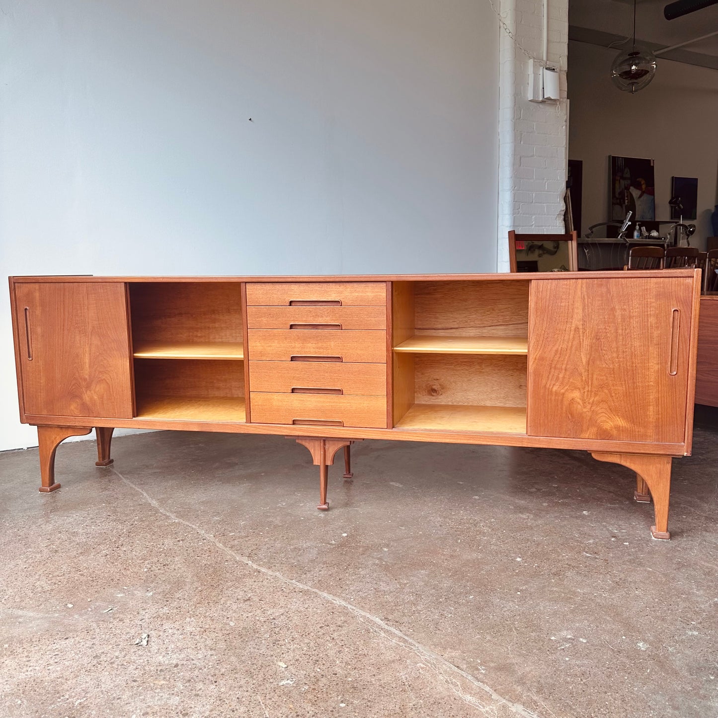 GIGANT TEAK SIDEBOARD BY NILS JONSSON FOR TROEDS SWEDEN