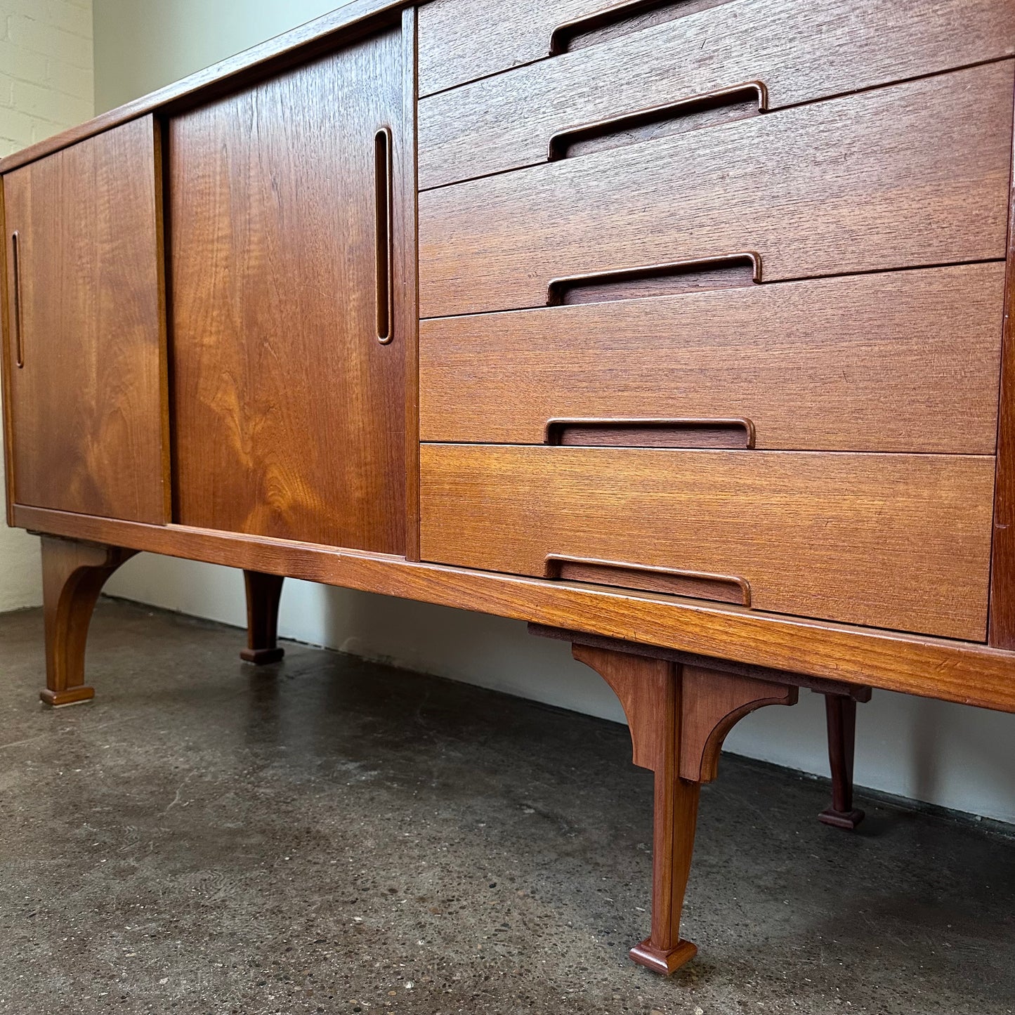 GIGANT TEAK SIDEBOARD BY NILS JONSSON FOR TROEDS SWEDEN