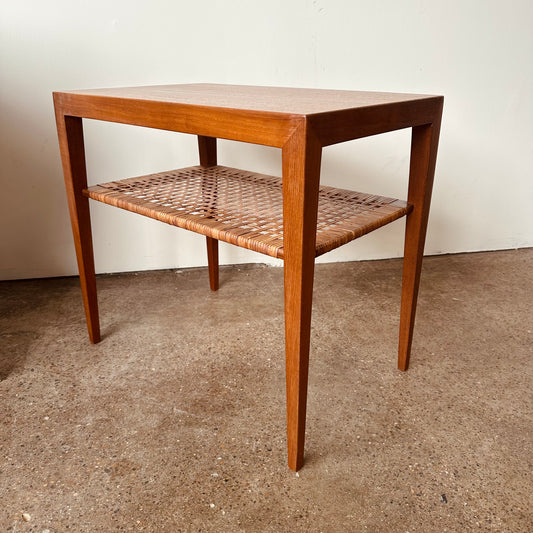 SEVERIN HANSEN SIDE TABLE TEAK BY HASLEV MOBELFABRIK DENMARK 1960