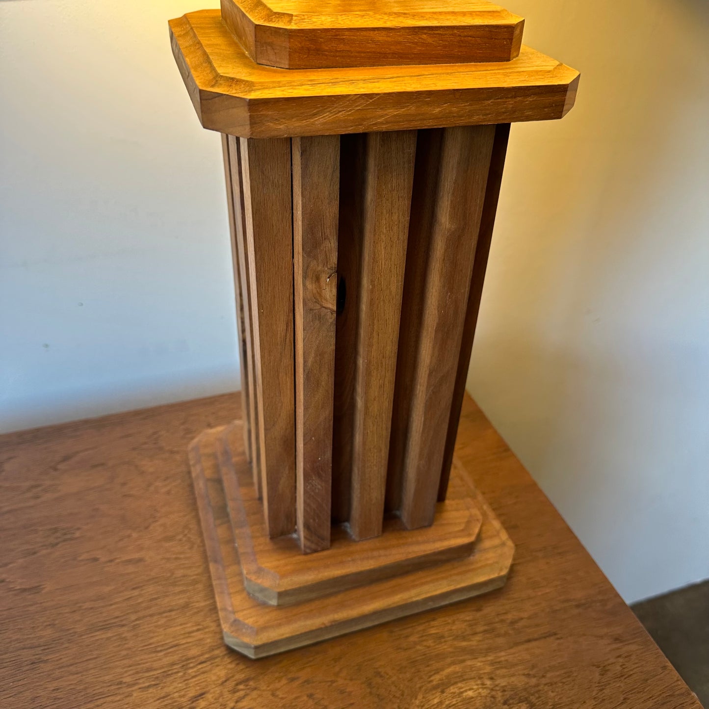 DANISH TEAK TABLE LAMP