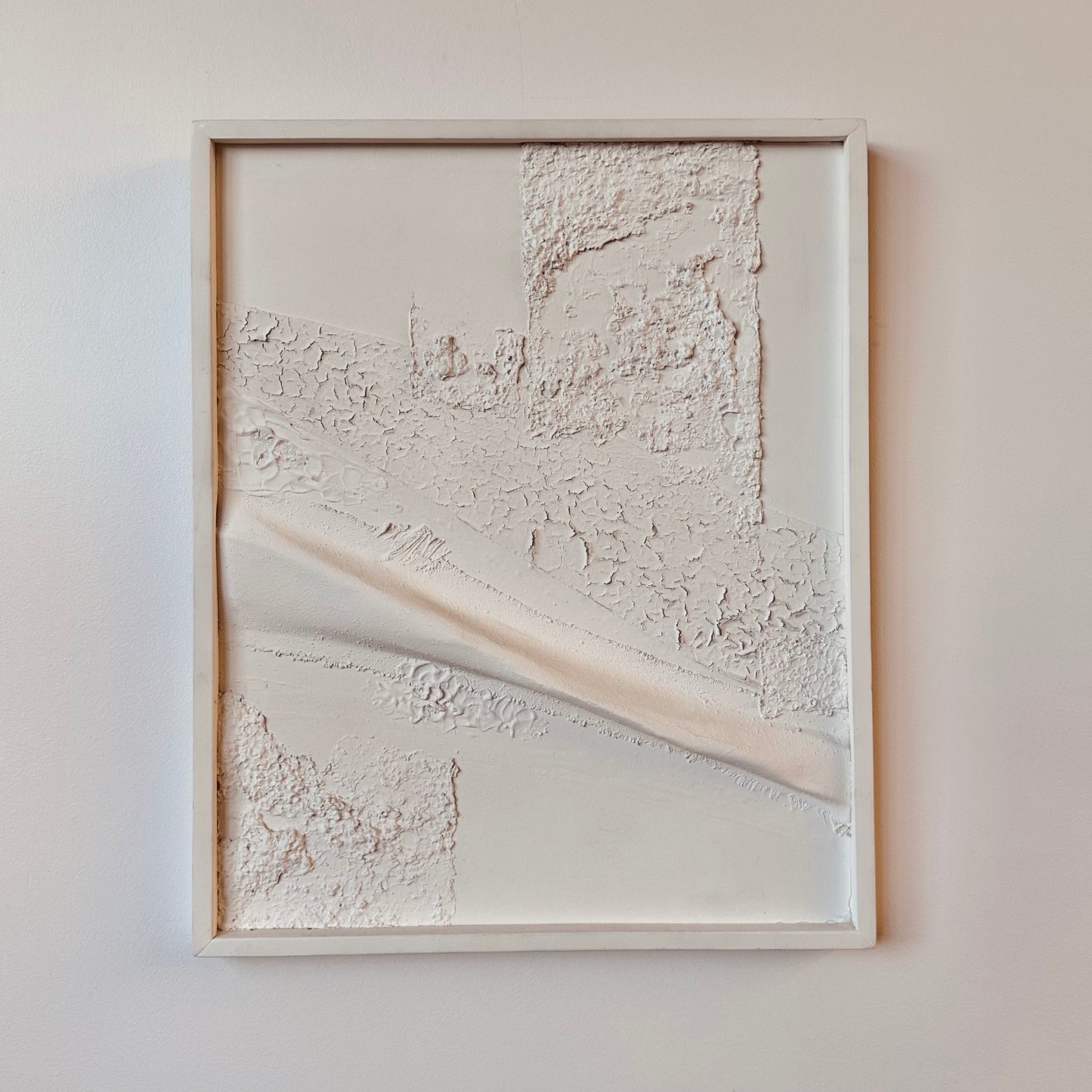 FOLDED CANVAS #2 BY WNY ARTIST ERMA KRATZKE