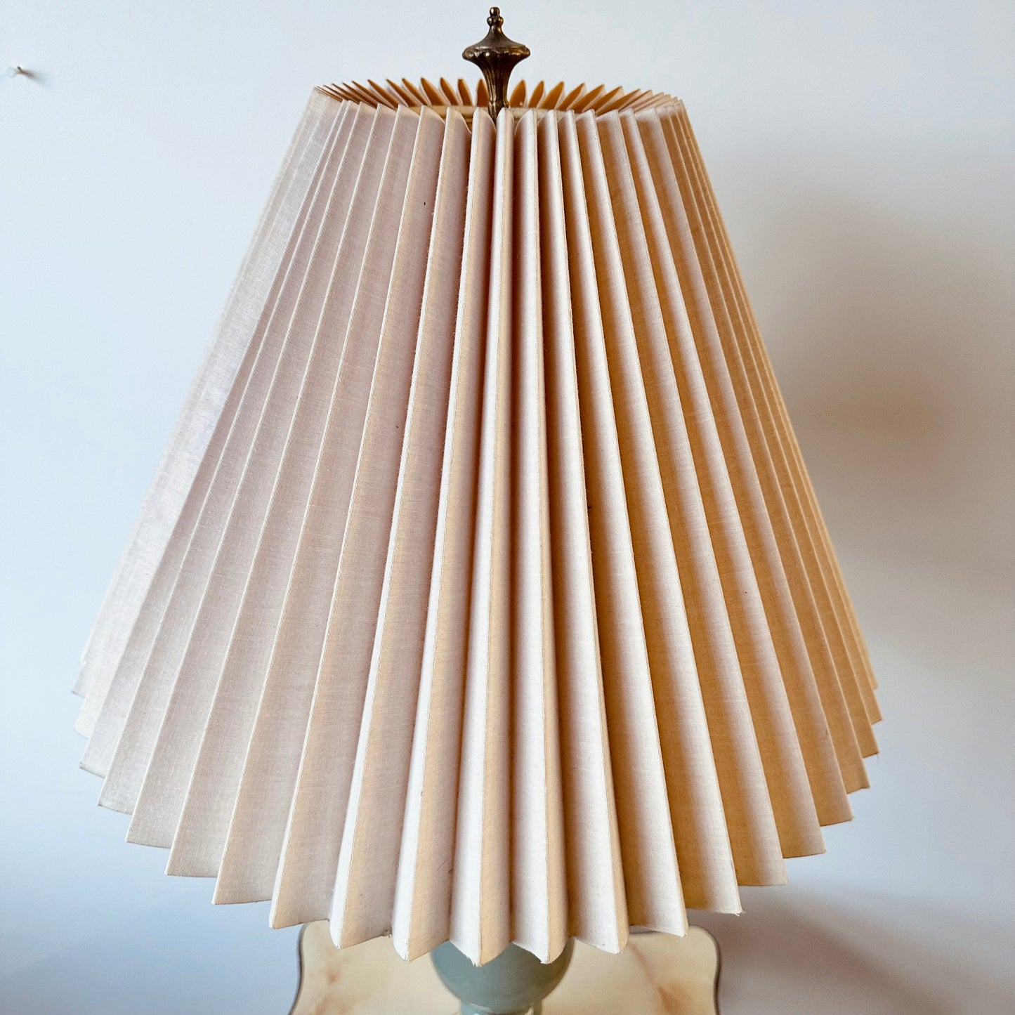 ANTIQUE FORNASETTI STYLE REVERSE PAINT LAMP