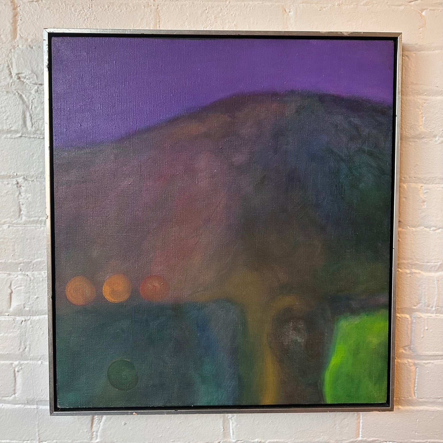 FRAMED ORIGINAL ABSTRACT OIL PAINTING