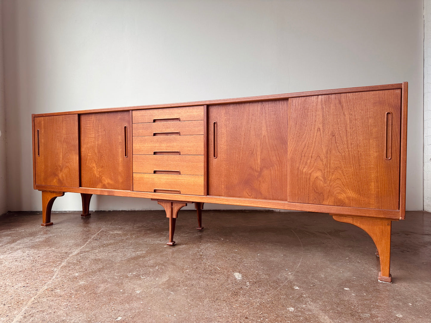 GIGANT TEAK SIDEBOARD BY NILS JONSSON FOR TROEDS SWEDEN