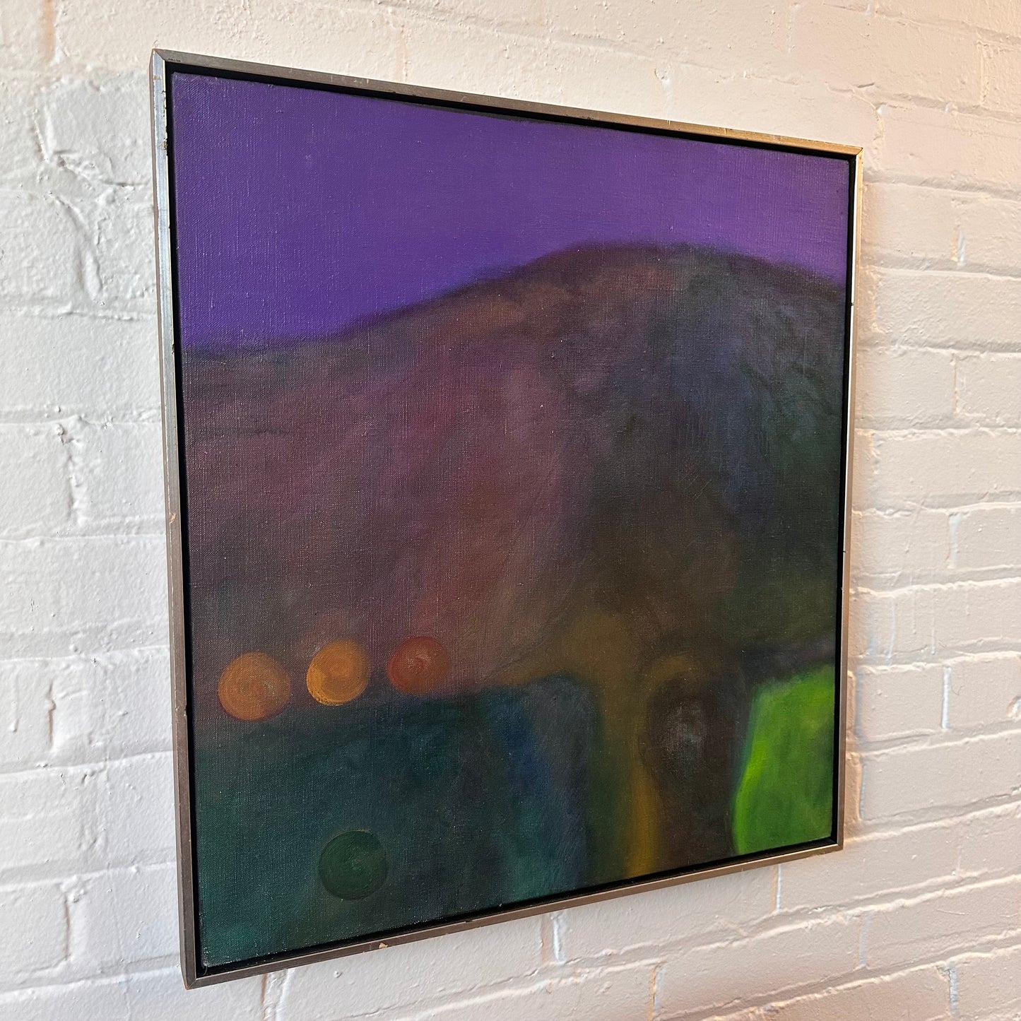FRAMED ORIGINAL ABSTRACT OIL PAINTING