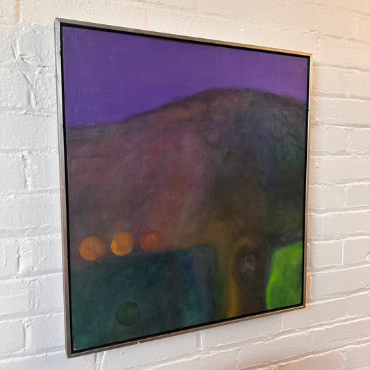 FRAMED ORIGINAL ABSTRACT OIL PAINTING