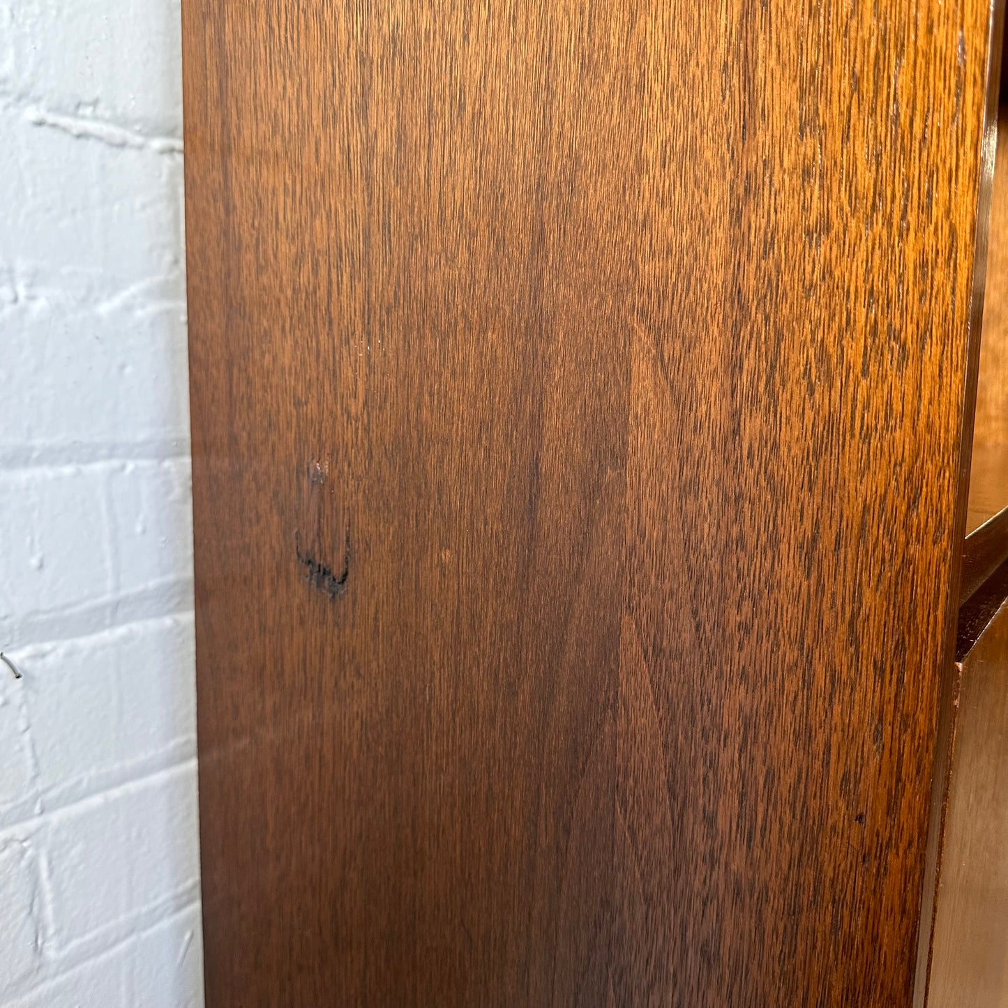 BELGIAN PULL-DOWN DESK / BAR CABINET BY VAN PELT