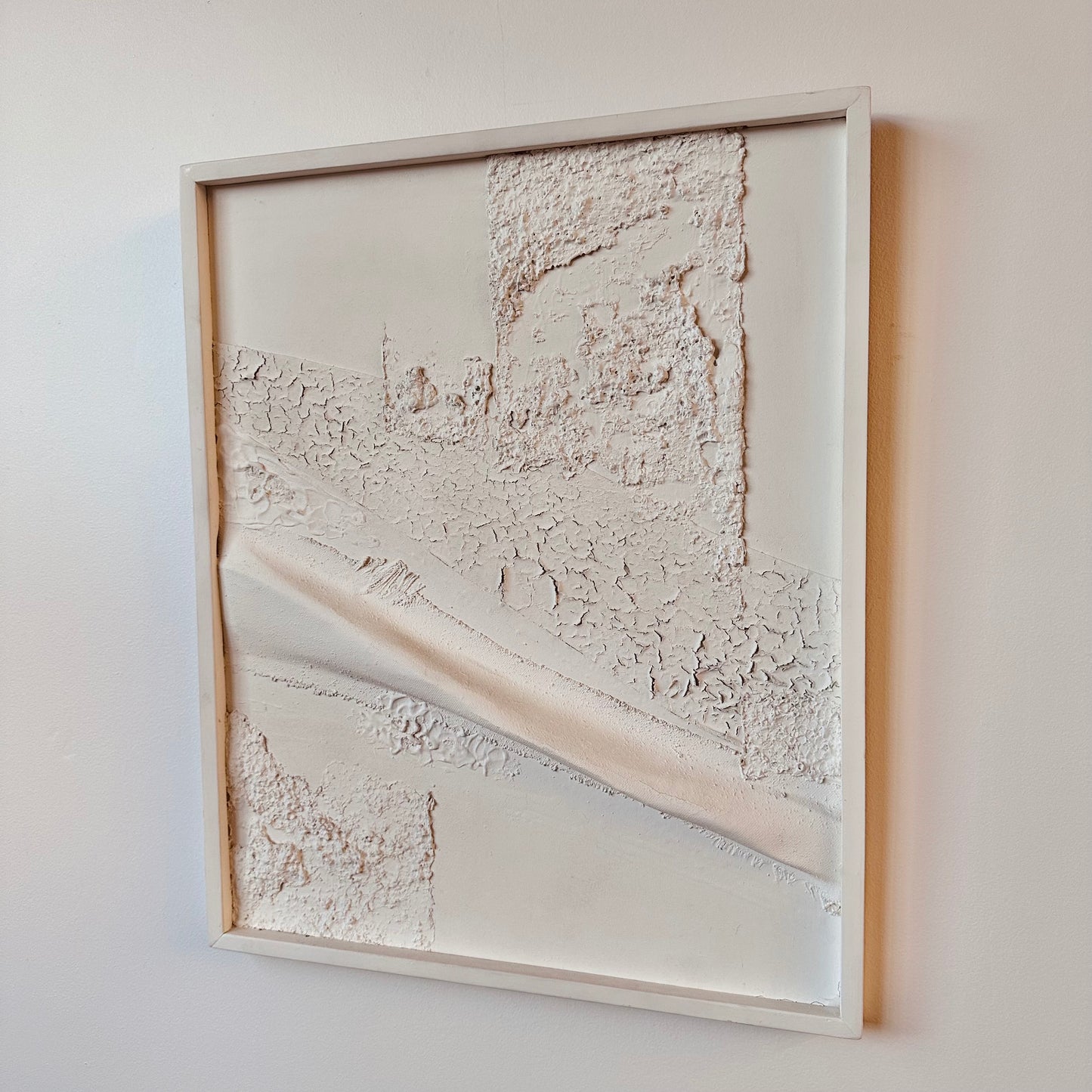 FOLDED CANVAS #2 BY WNY ARTIST ERMA KRATZKE
