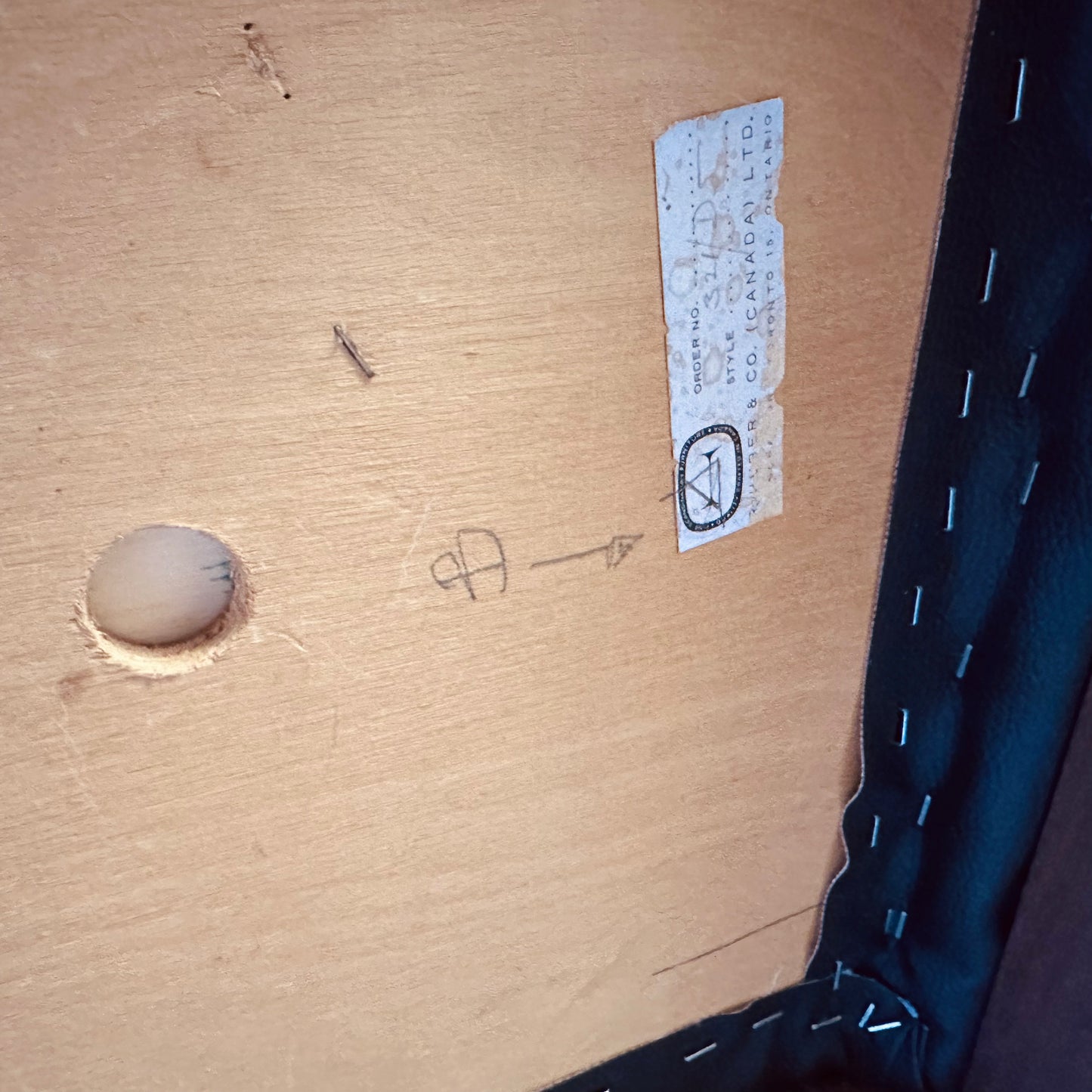 R HUBER TEAK DINING CHAIRS - SET OF FOUR