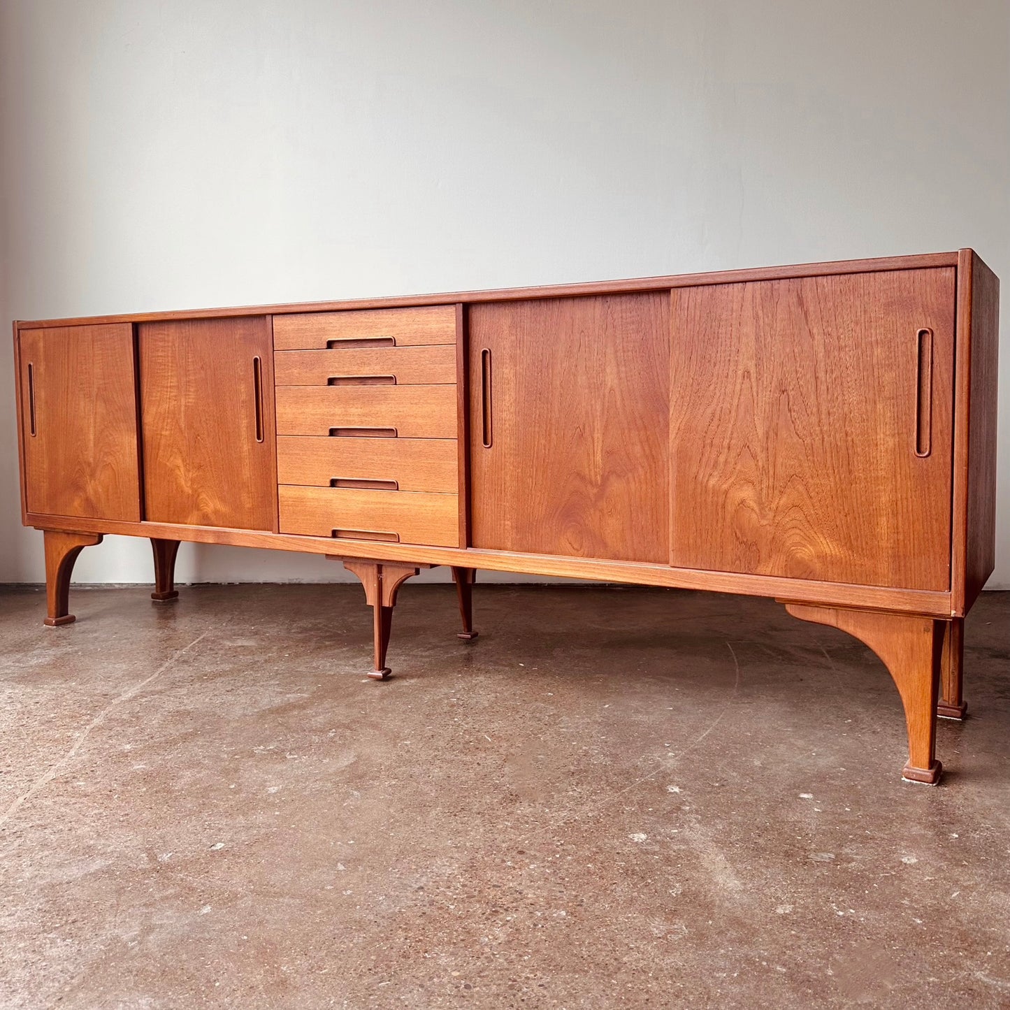 GIGANT TEAK SIDEBOARD BY NILS JONSSON FOR TROEDS SWEDEN