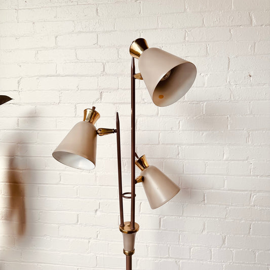 GERALD THURSTON FOR LIGHTOLIER TRIENNIAL STYLE FLOOR LAMP