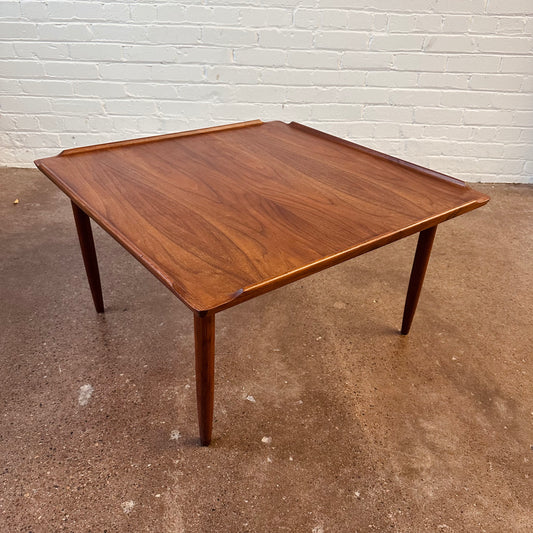POUL JENSEN DANISH WALNUT COFFEE TABLE