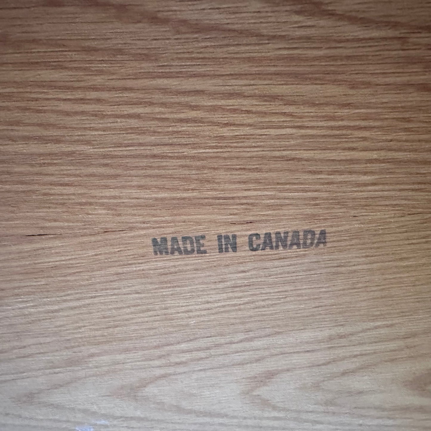 LARGE CANADIAN TEAKWOOD MISSION COFFEE TABLE