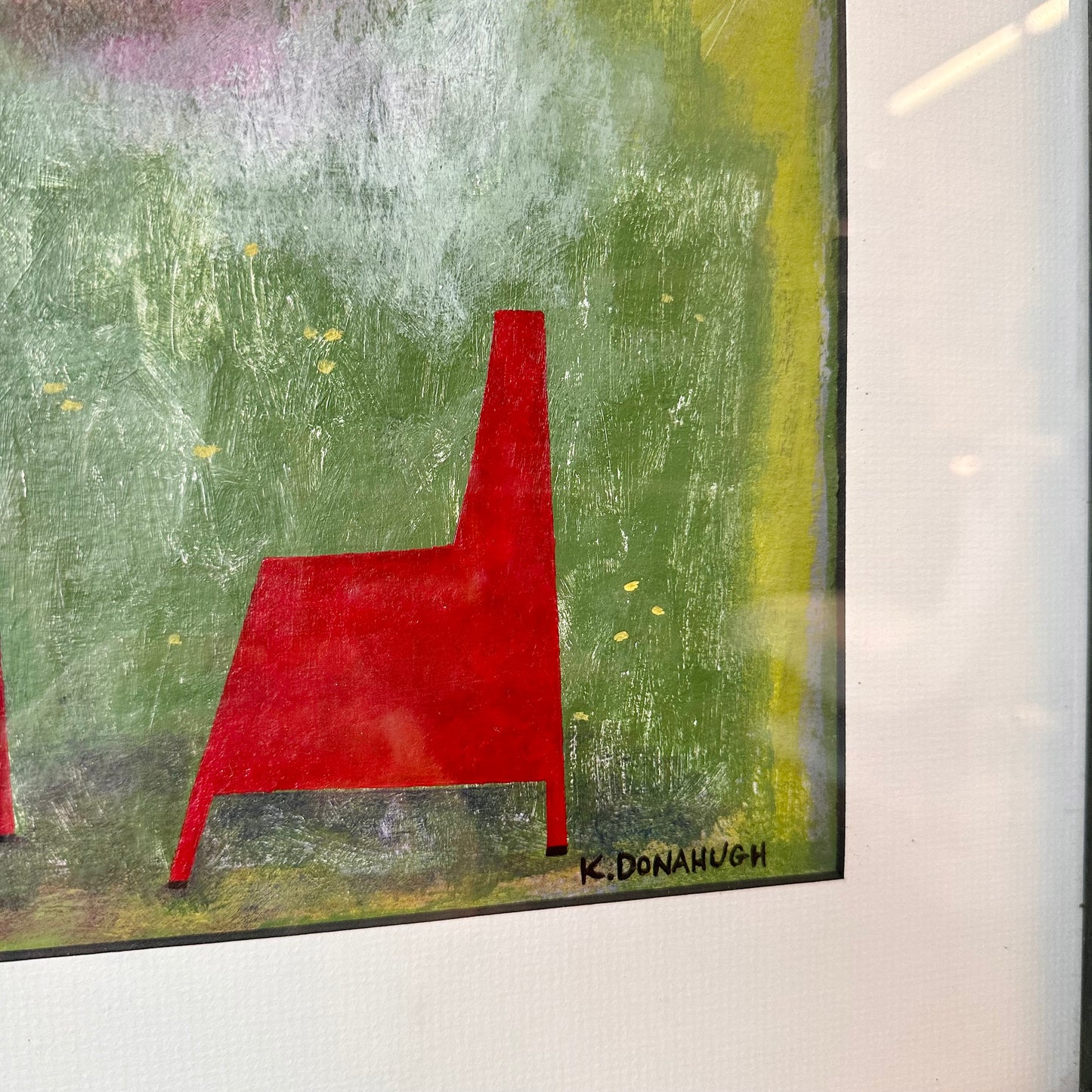 SIGNED ARTWORK BY KELLY DONAHUGH “ENDING” 2001