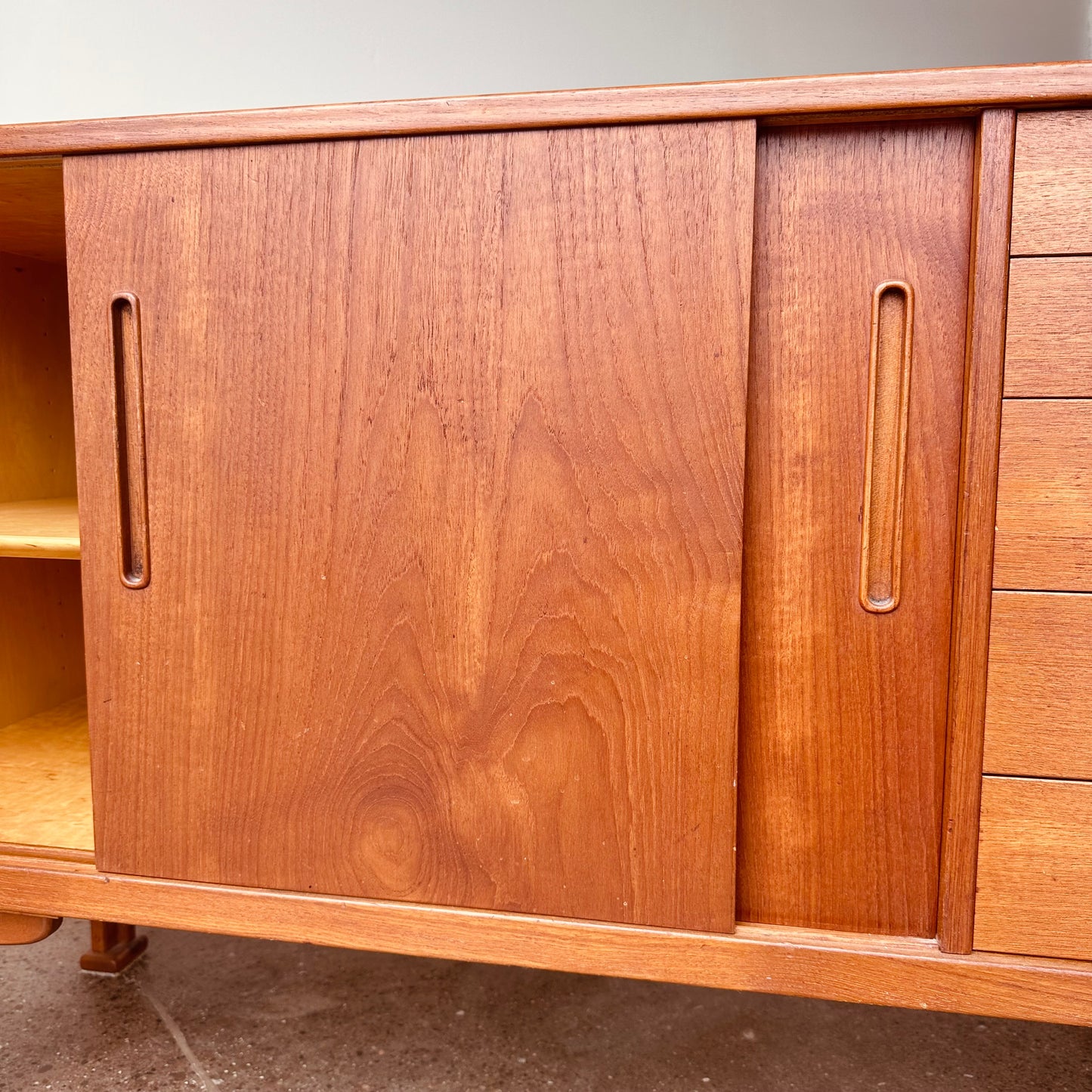 GIGANT TEAK SIDEBOARD BY NILS JONSSON FOR TROEDS SWEDEN