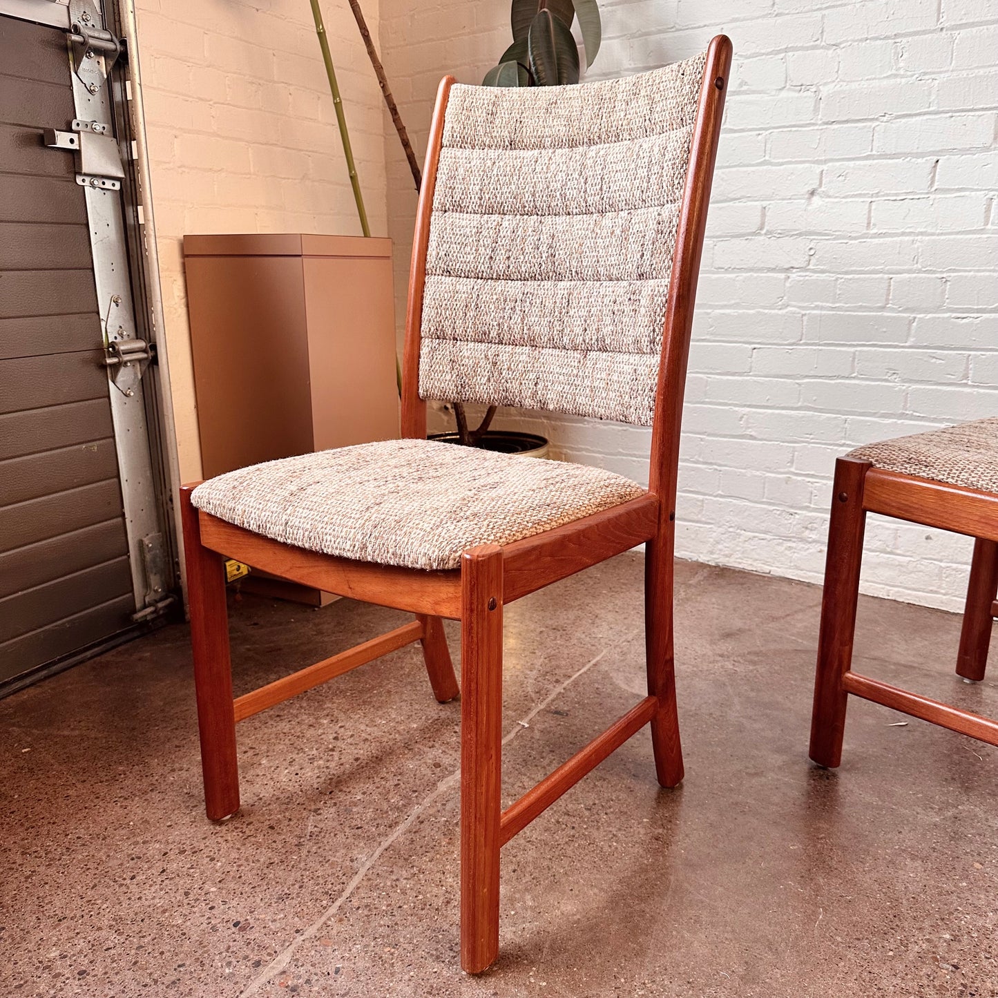 1960S ANDERSEN TEAK DINING CHAIRS FOR ULDUM MØBELFABRIK