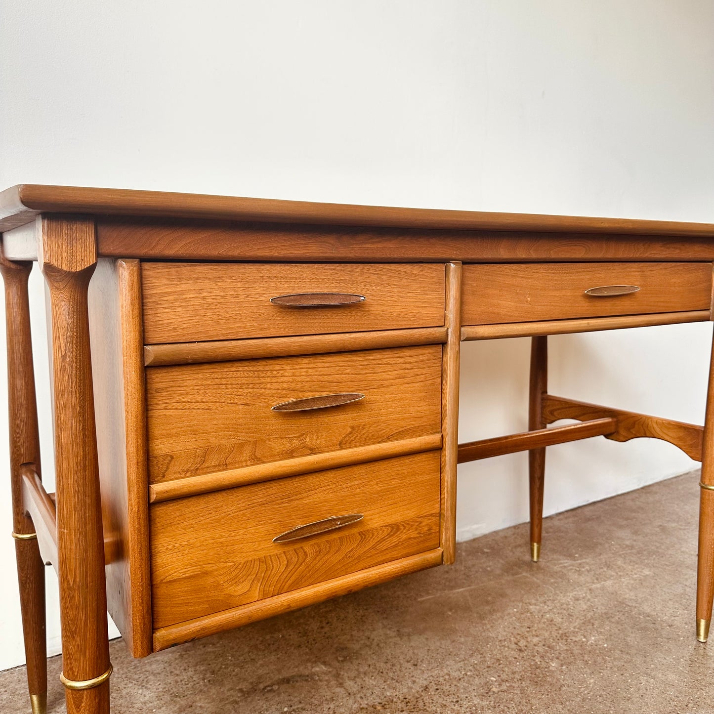MID CENTURY WRITING DESK AND CHAIR