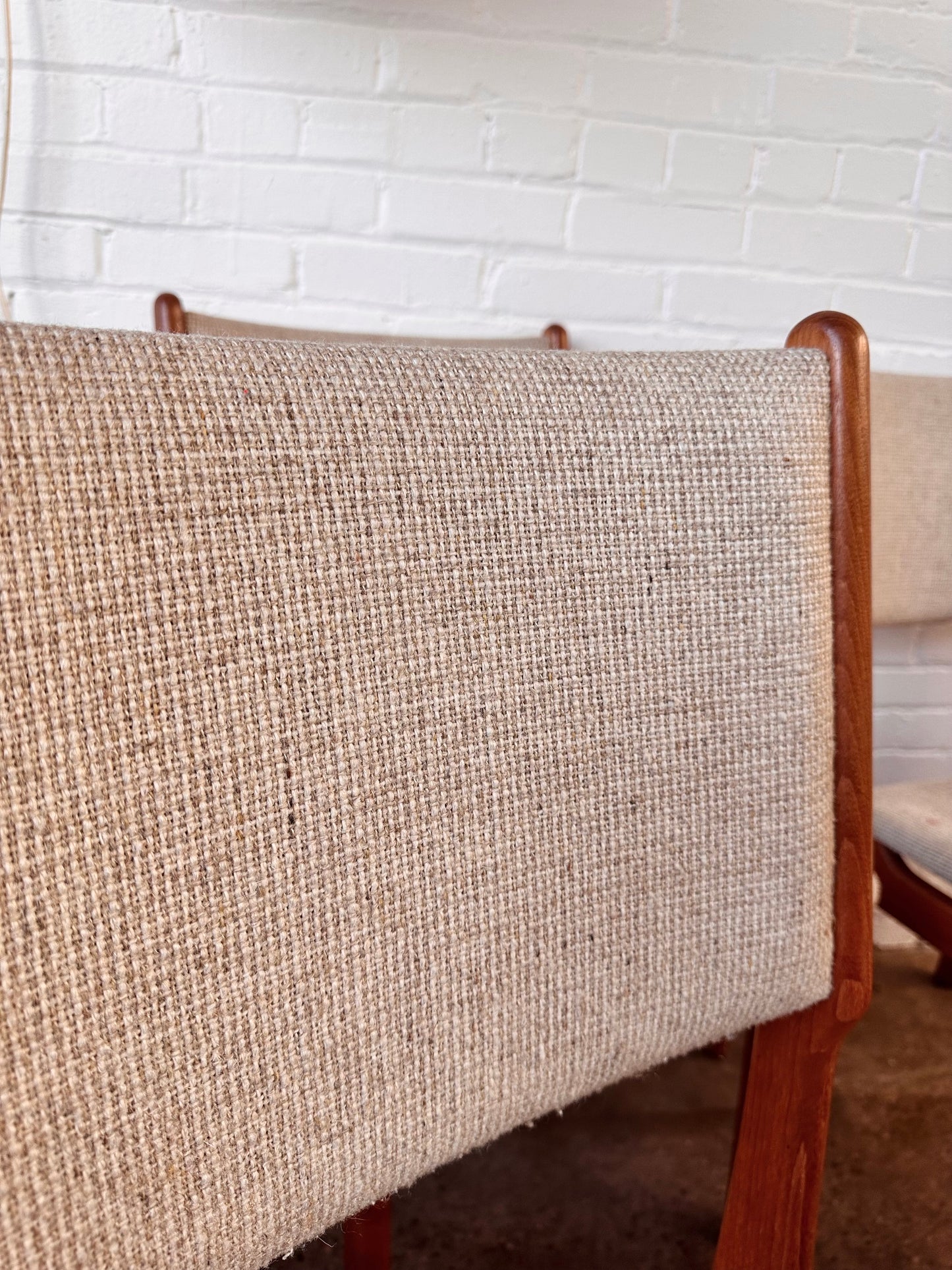 FINDAHLS MOBELFABRIK TEAK MID-BACK DINING CHAIRS - SET OF 6