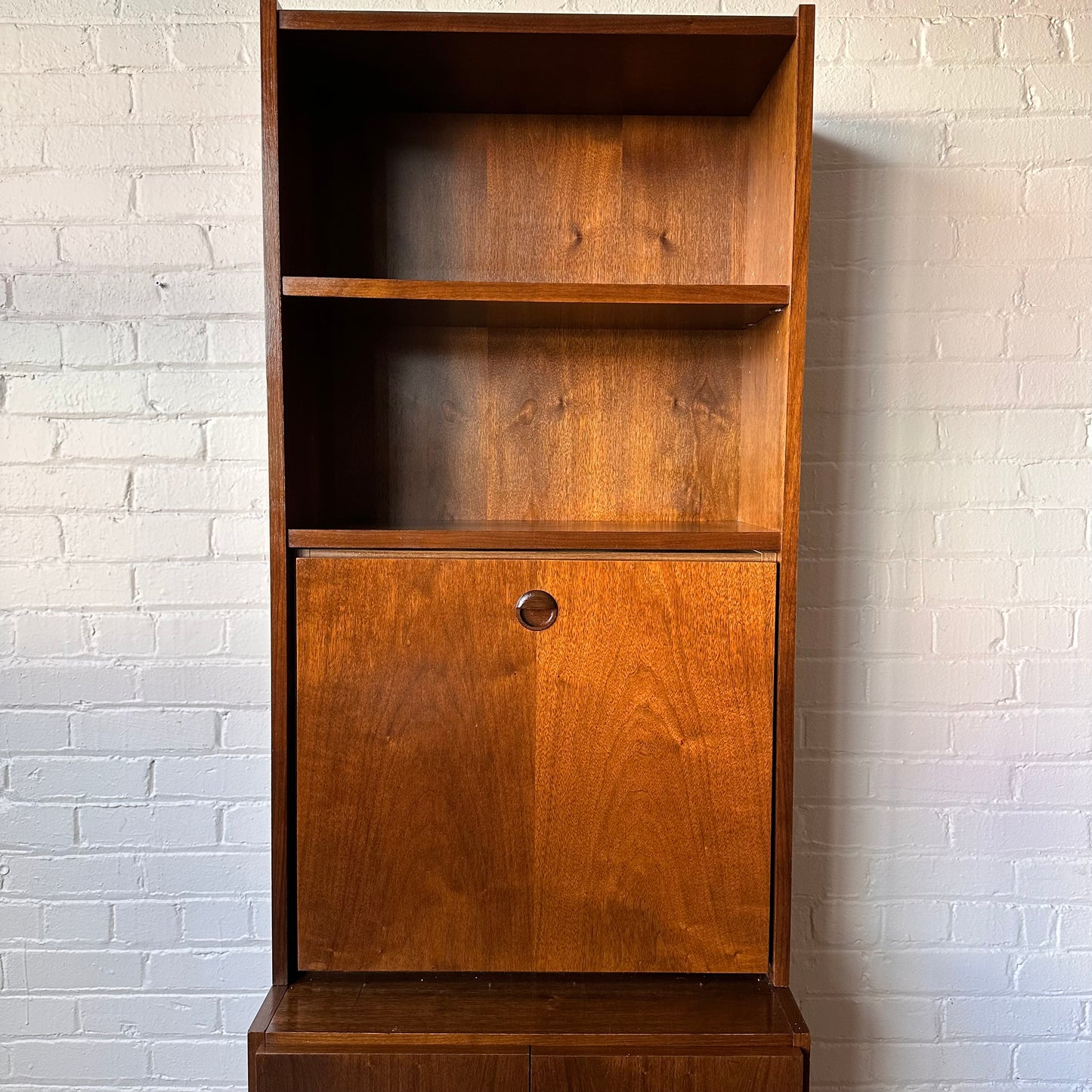 BELGIAN PULL-DOWN DESK / BAR CABINET BY VAN PELT