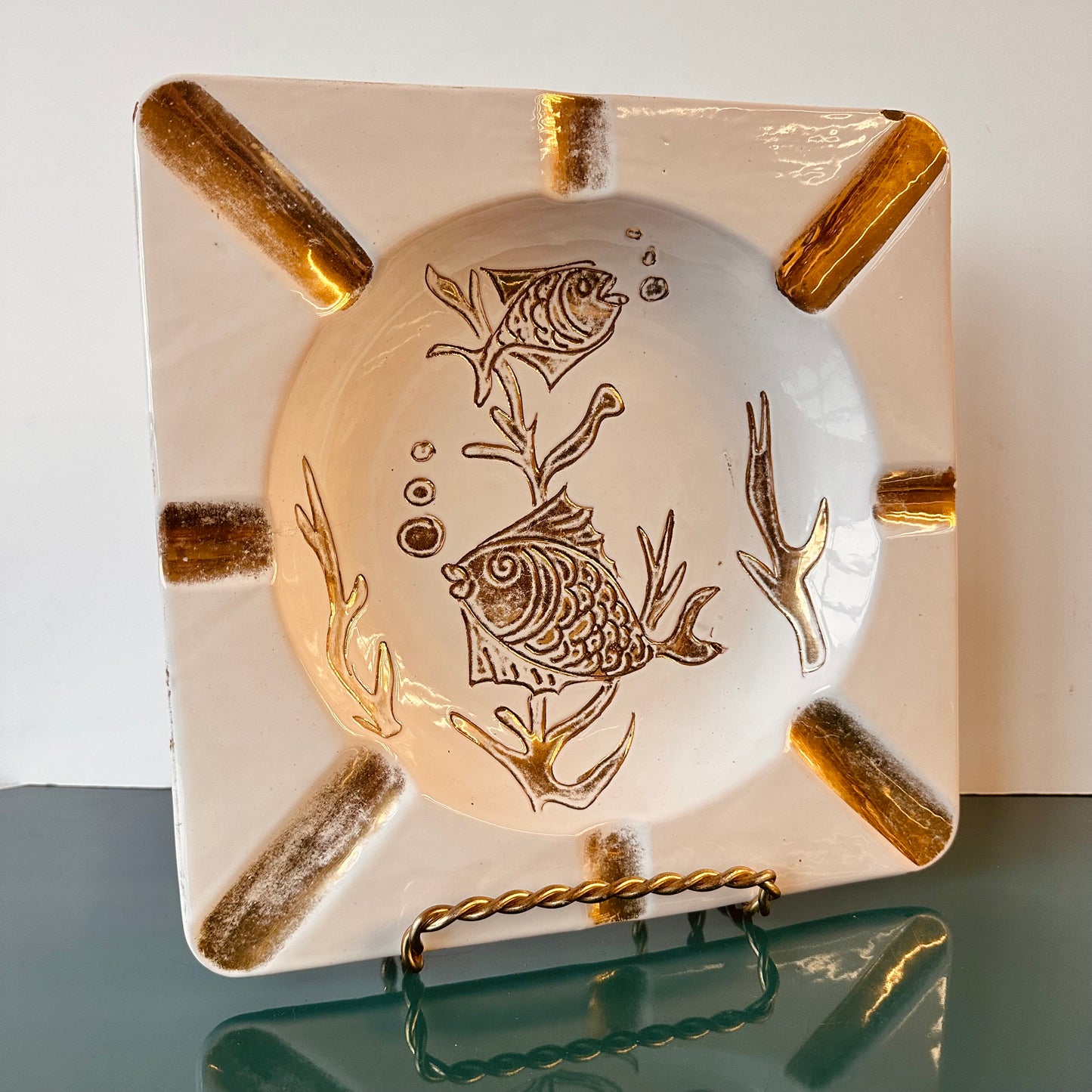 ITALIAN CERAMIC POTTERY SET BY FRATELLI FANCIULLACCI FOR ELBEE ITALY