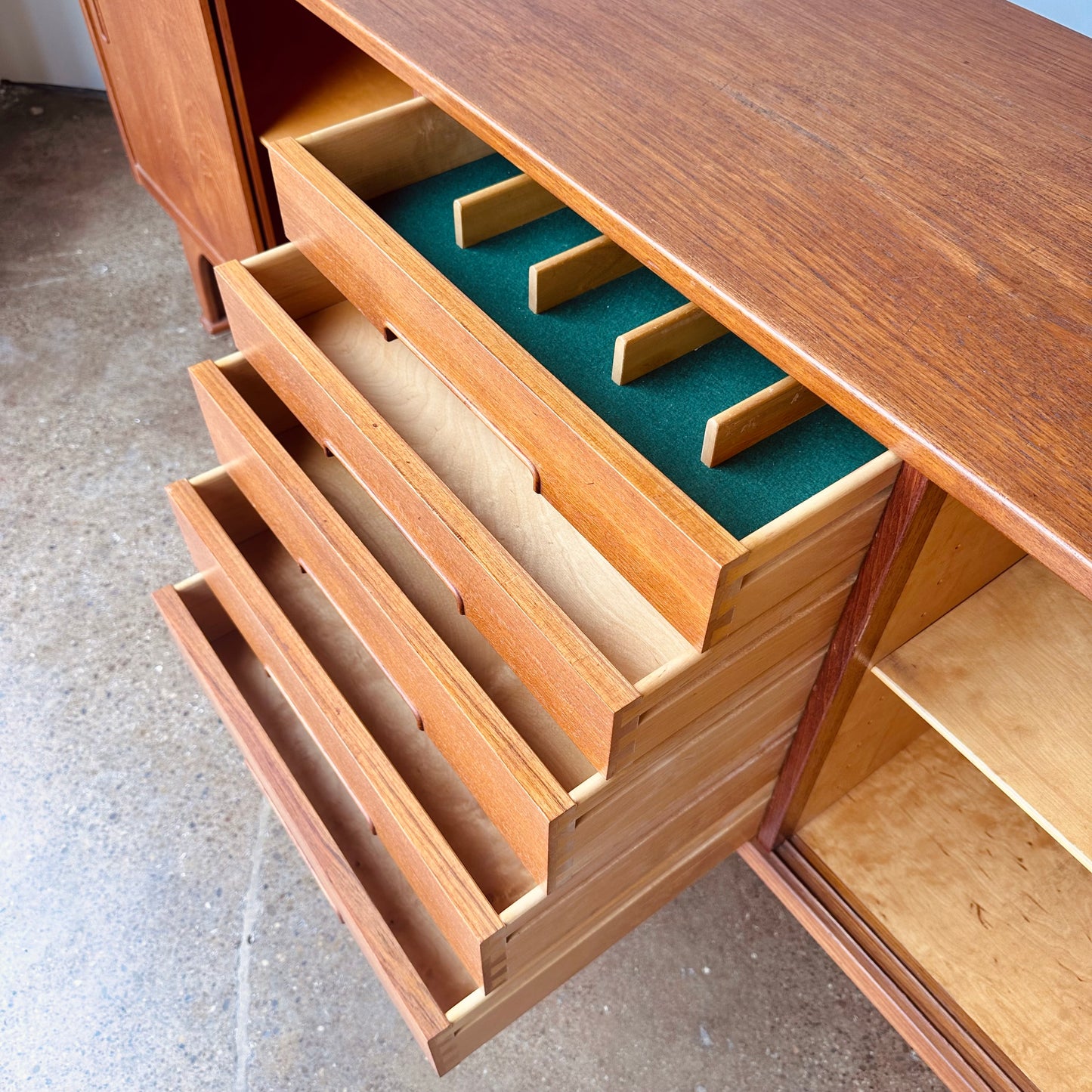 GIGANT TEAK SIDEBOARD BY NILS JONSSON FOR TROEDS SWEDEN