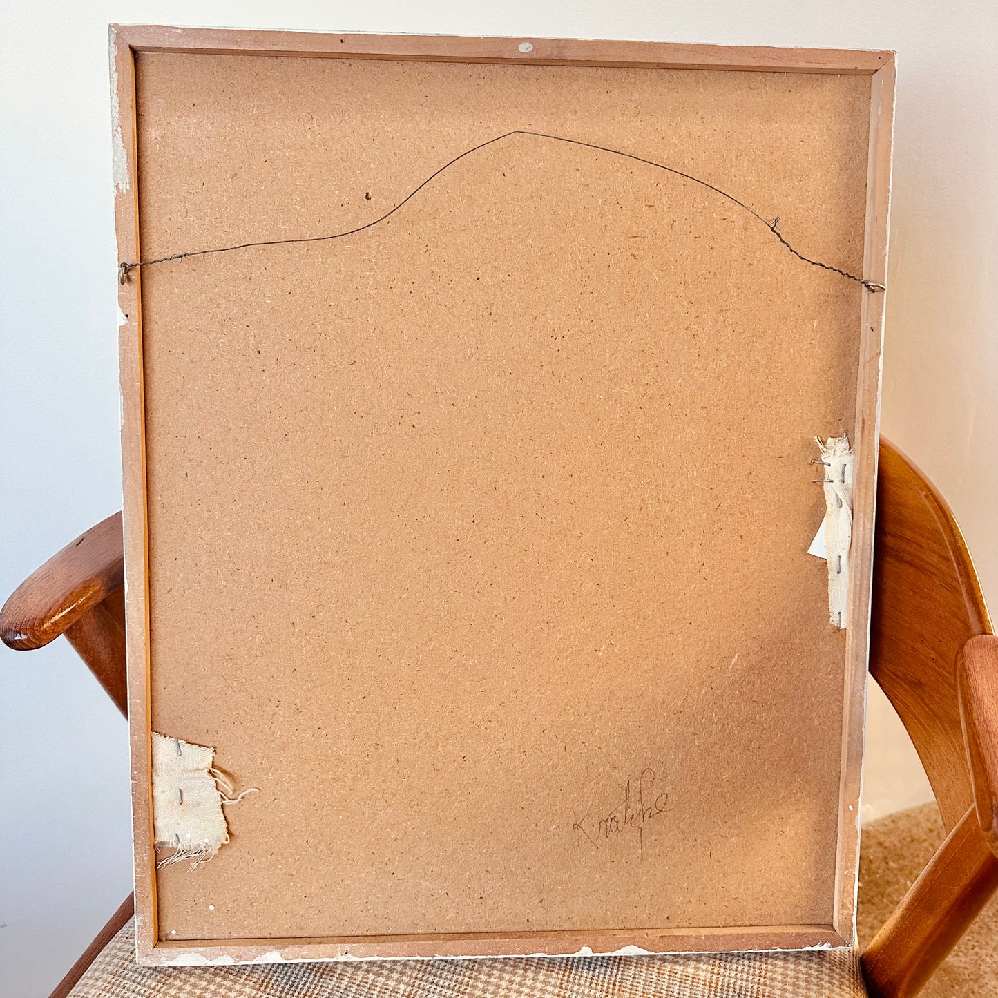 FOLDED CANVAS #2 BY WNY ARTIST ERMA KRATZKE