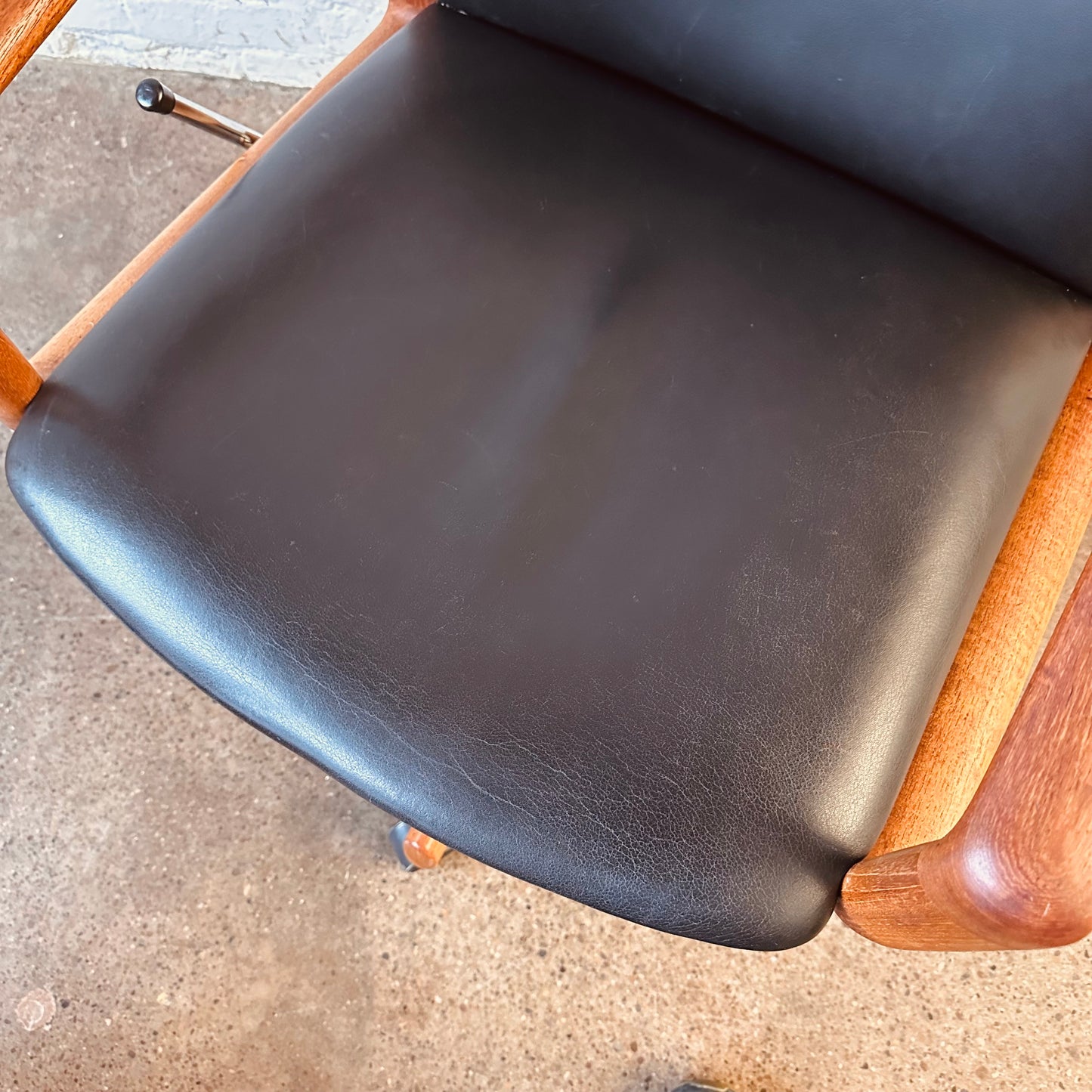 SVA MOBLER DANISH TEAK EXECUTIVE OFFICE CHAIR