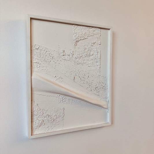 FOLDED CANVAS #2 BY WNY ARTIST ERMA KRATZKE