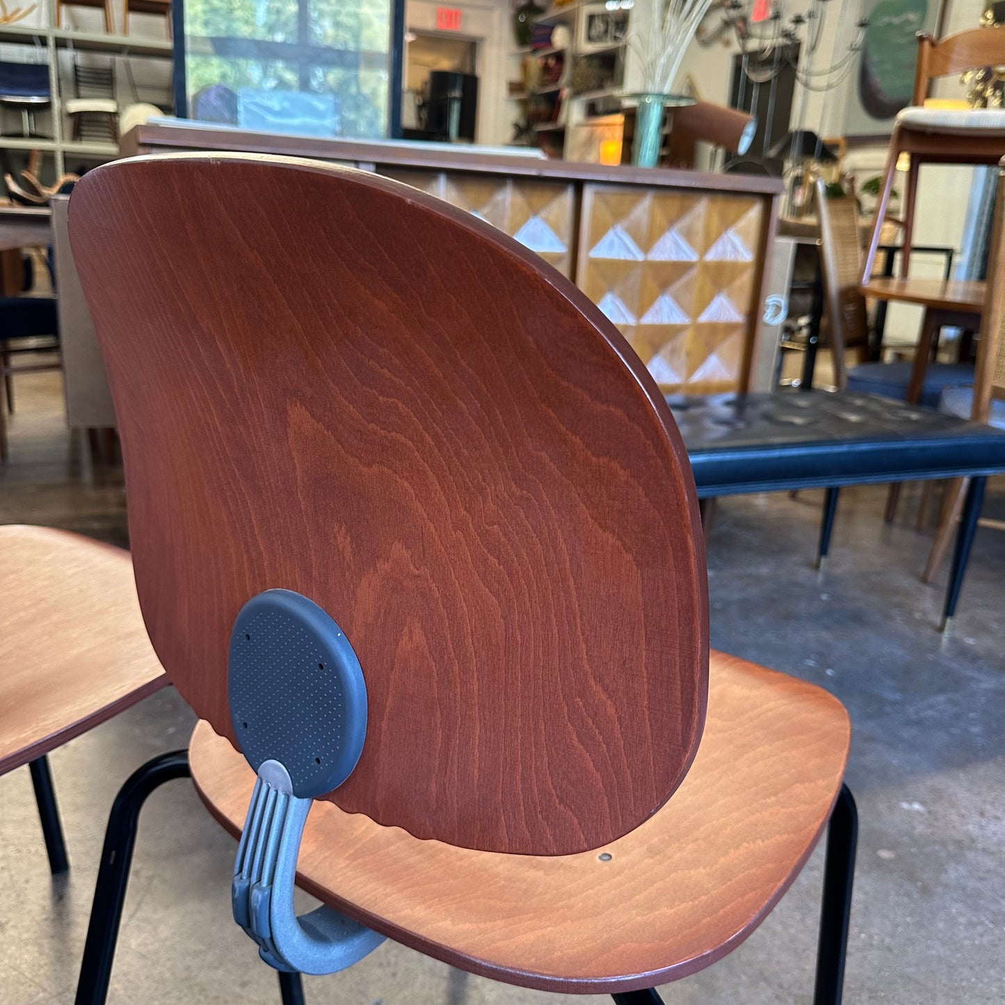 GIANCARLO PIRETTI XYLON INDUSTRIAL BENTWOOD CHAIRS (7 AVAILABLE)