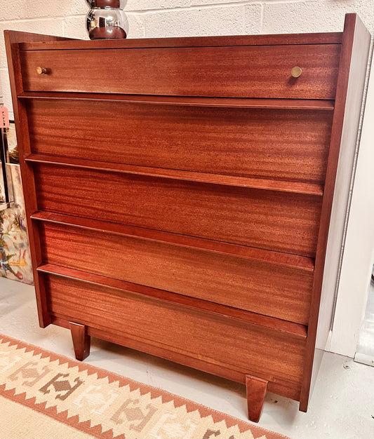 GIBBARD TALL BOY DRESSER WITH FIVE DRAWERS