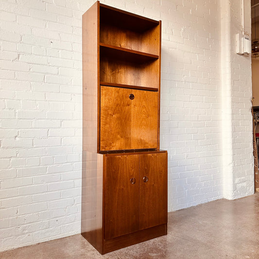 BELGIAN PULL-DOWN DESK / BAR CABINET BY VAN PELT