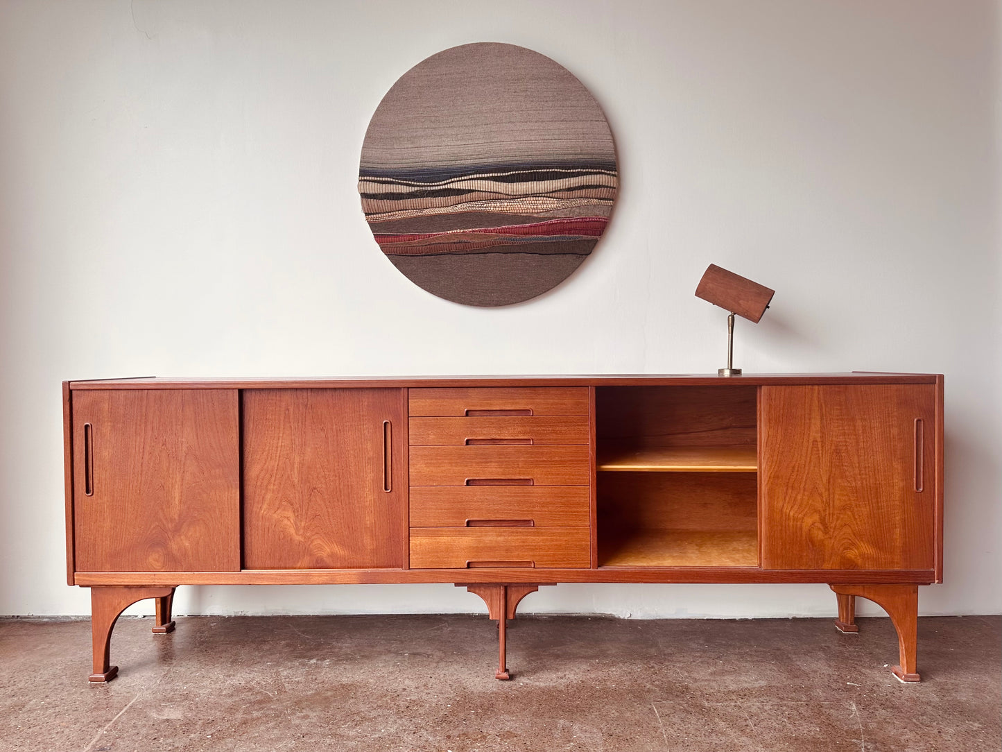 GIGANT TEAK SIDEBOARD BY NILS JONSSON FOR TROEDS SWEDEN