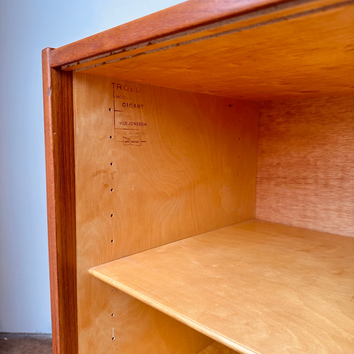 GIGANT TEAK SIDEBOARD BY NILS JONSSON FOR TROEDS SWEDEN