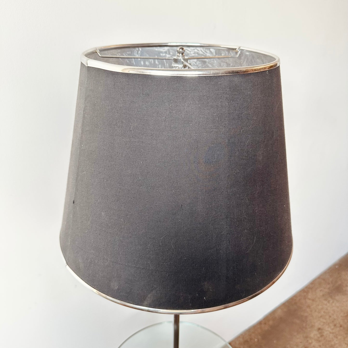 GEORGE KOVACS CHROMESTACKED BALL FLOOR LAMP
