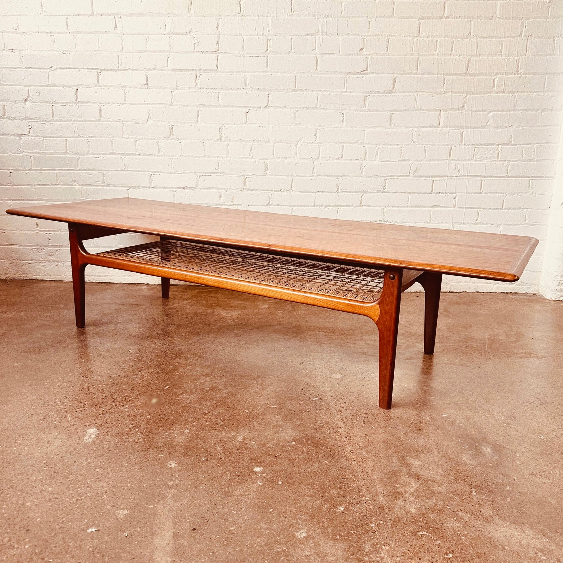 Retro teak on sale coffee table