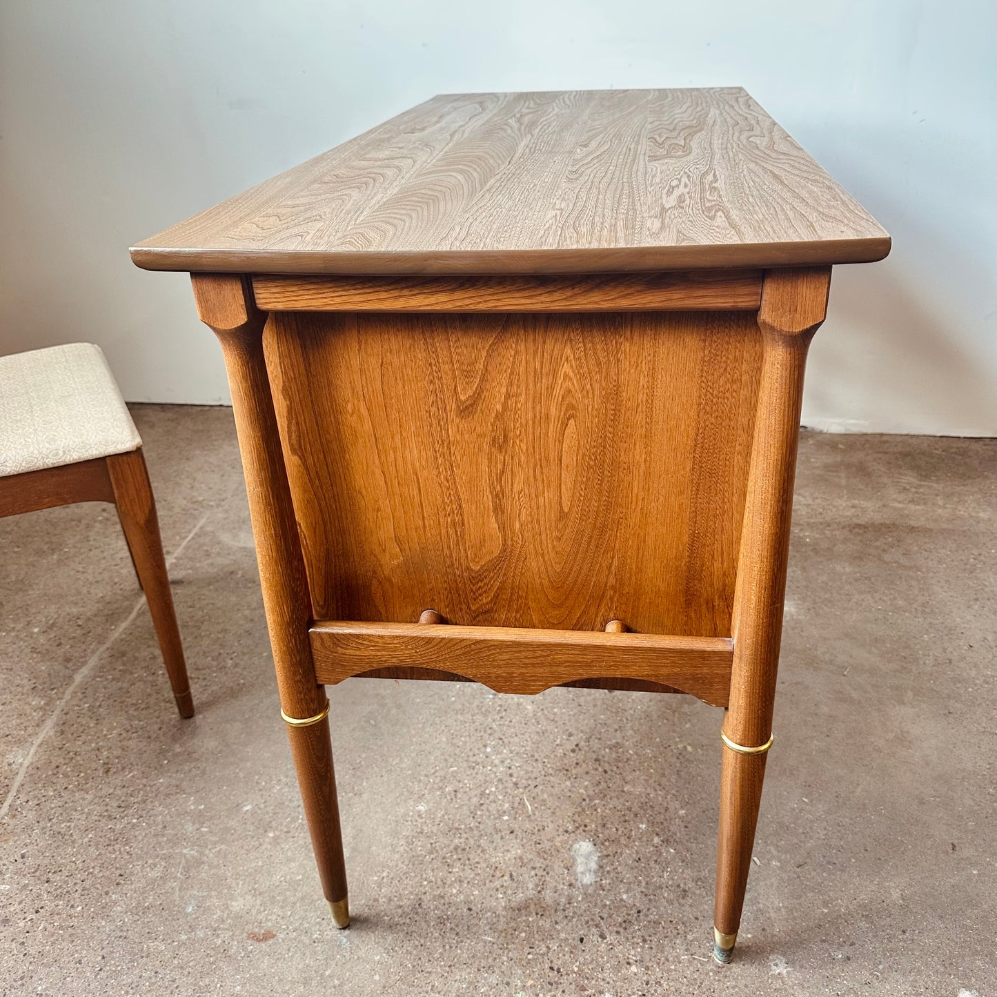 MID CENTURY WRITING DESK AND CHAIR