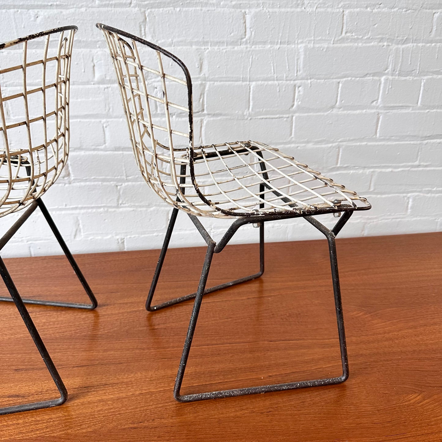 1950S CHILDREN'S WIRE CHAIRS BY HARRY BERTOIA FOR KNOLL