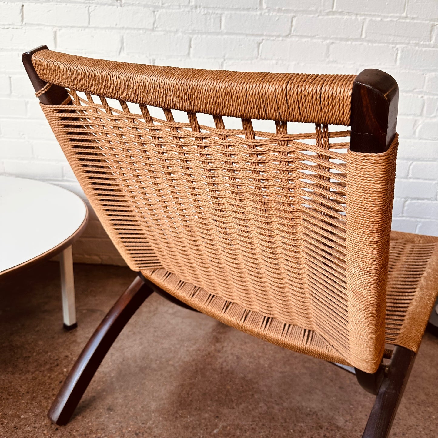 HANS WEGNER PAPER CORD FOLDING ROPE CHAIR