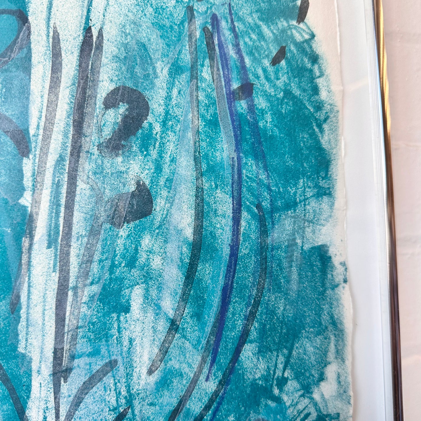 NUMBERED LITHOGRAPH BY BARBARA BALLACHEY, FRAMED