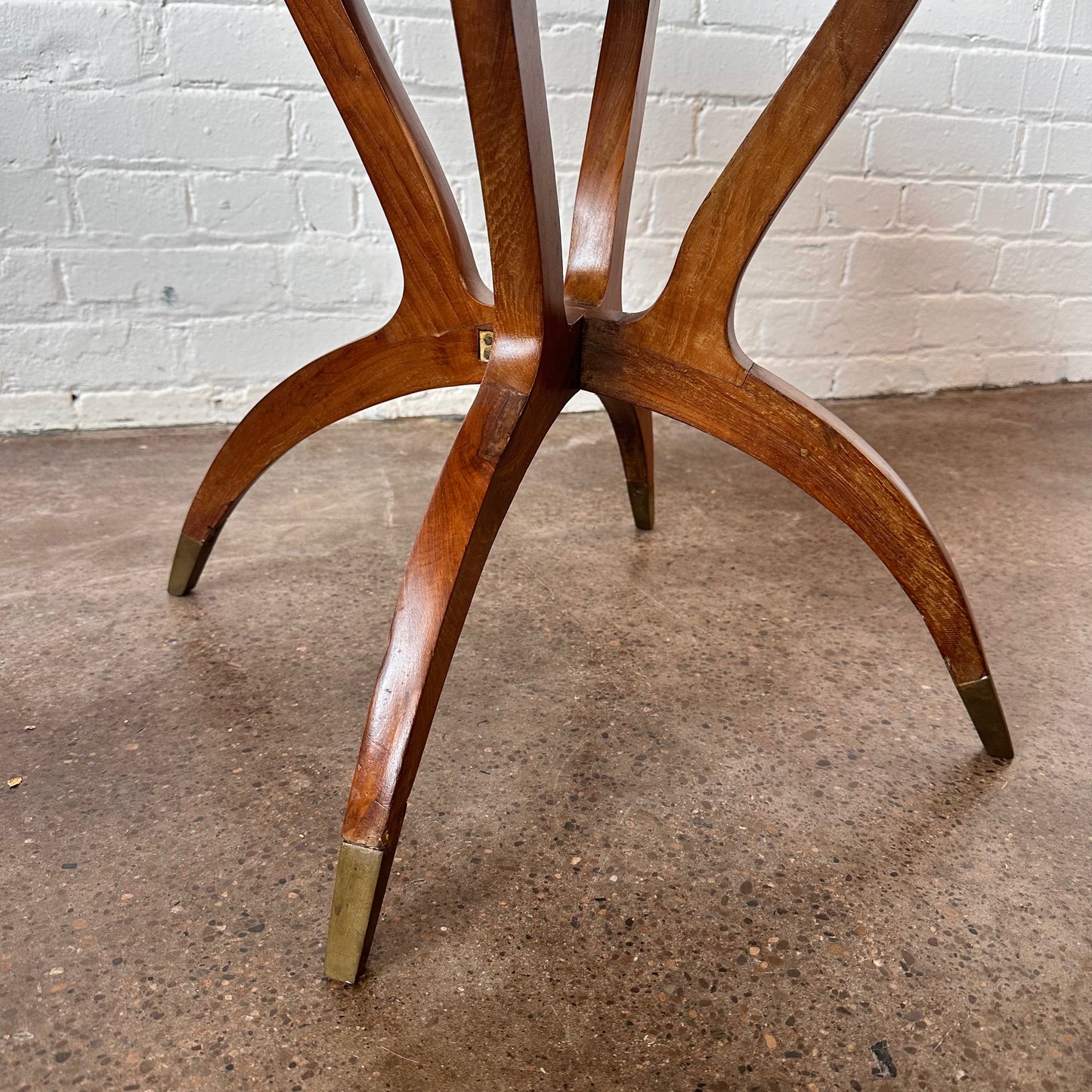 MOROCCAN BRASS TRAY SIDE TABLE