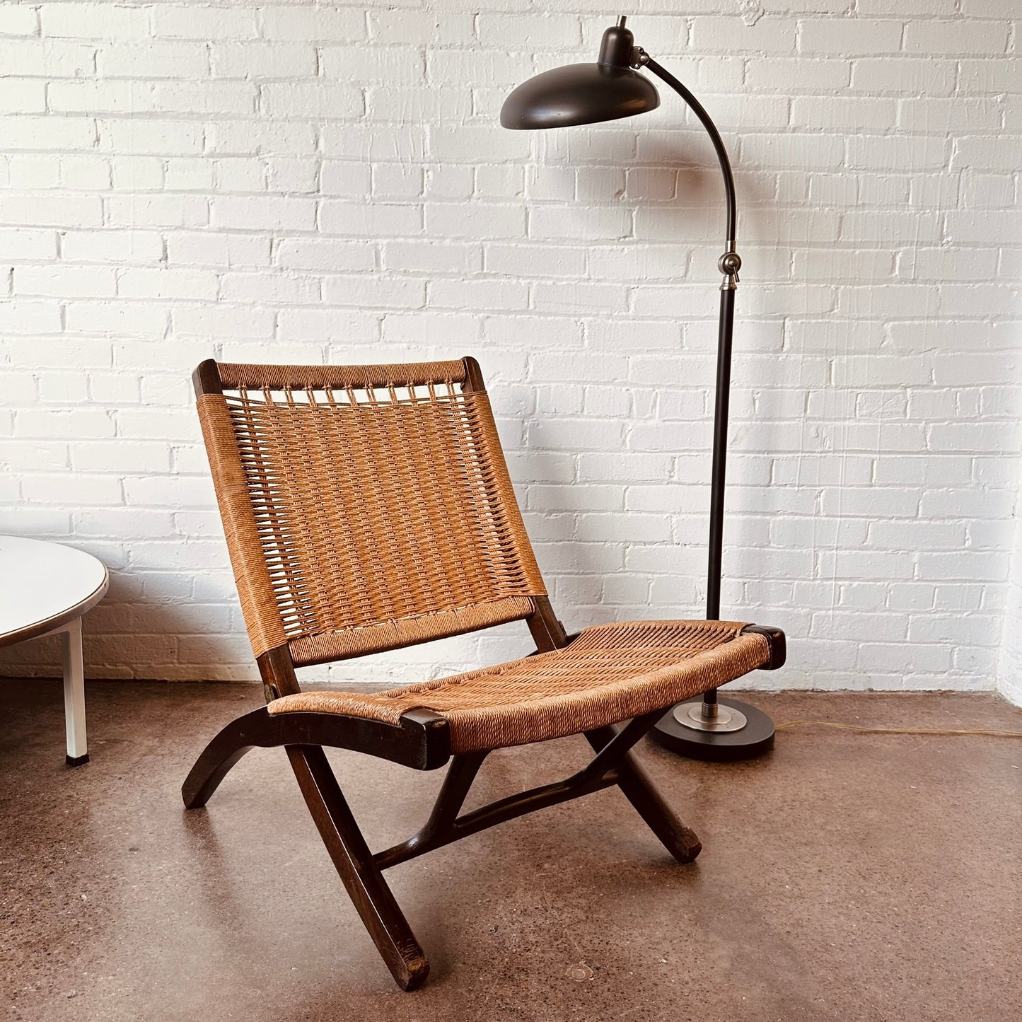 HANS WEGNER PAPER CORD FOLDING ROPE CHAIR