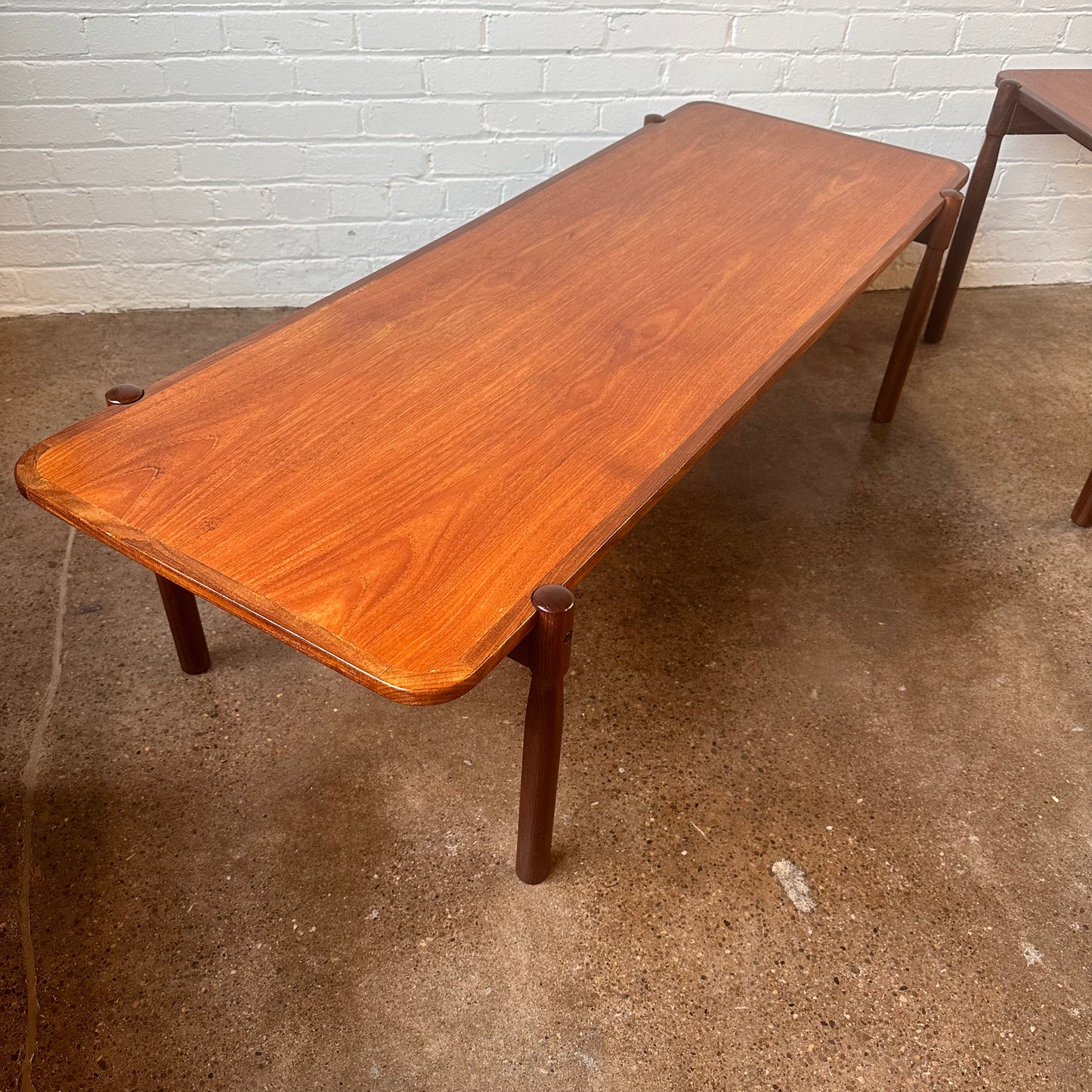 DANISH TEAK COFFEE & END TABLE COMBO