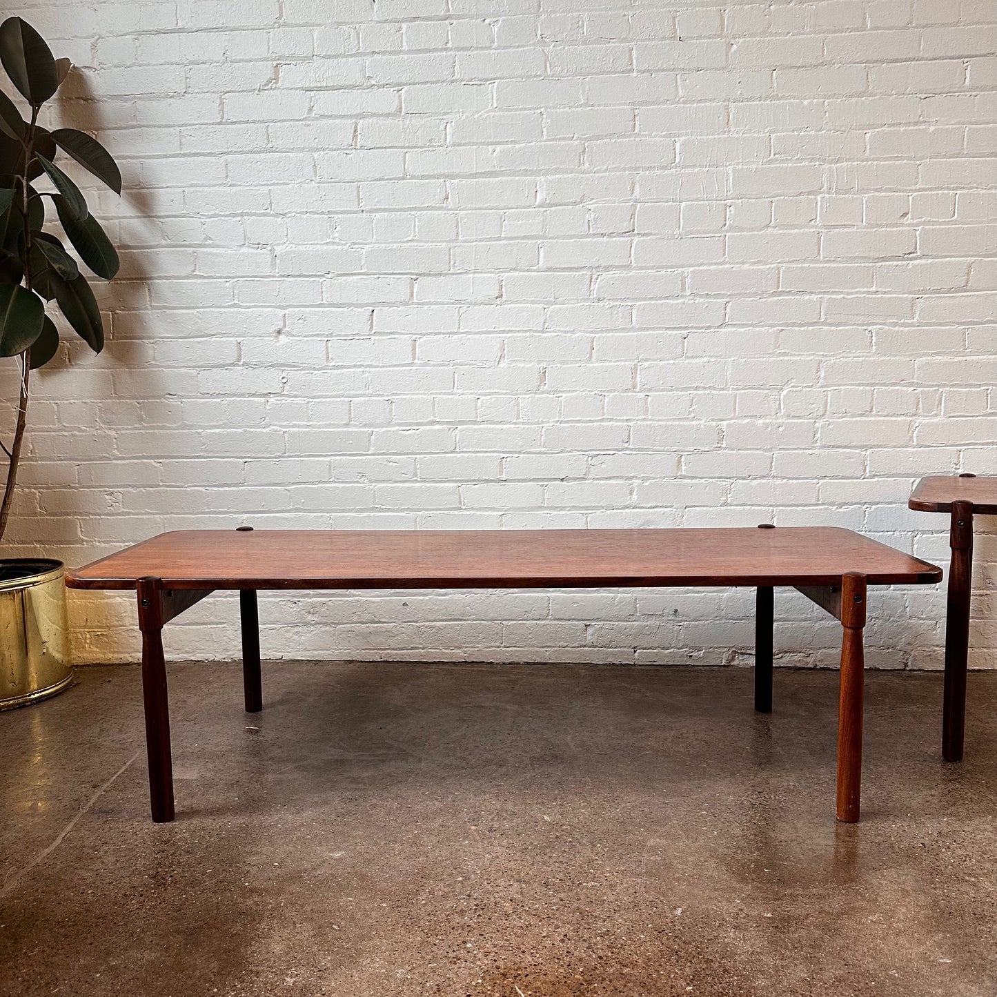 DANISH TEAK COFFEE & END TABLE COMBO