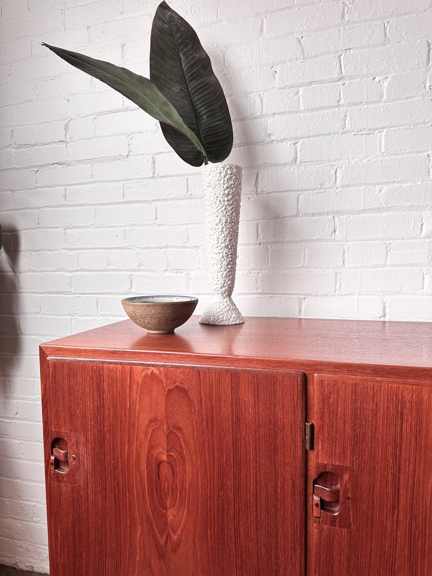 LARGE TEAK CABINET BY HARRY OSTERGAARD FOR RANDERS MOBELFABRIK